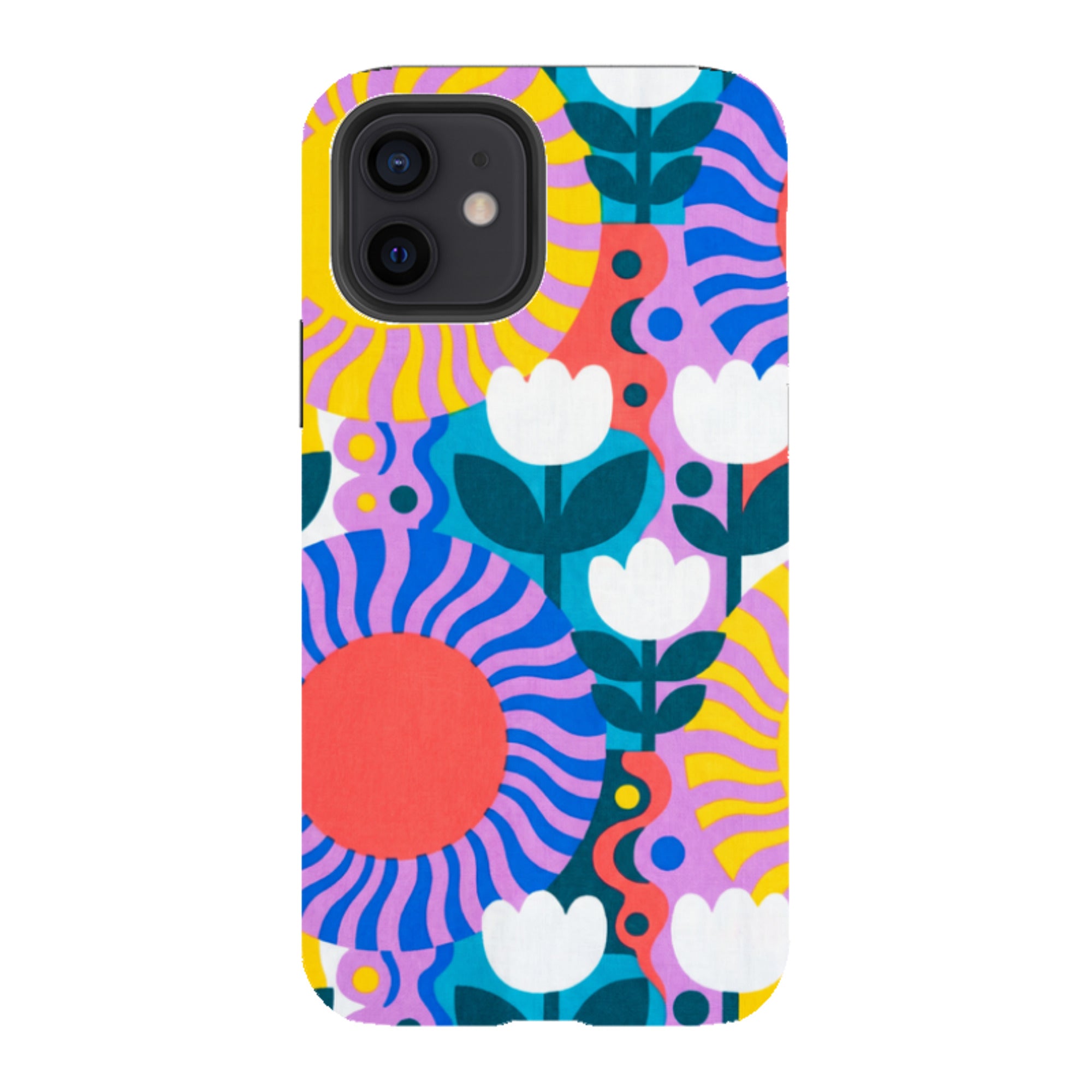 Midnight Sun Mod Bloom by Salla Niemi - iPhone Tough Case