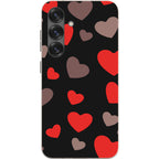 Red Hearts — Samsung Galaxy Bio-degradable Case — Finnaij