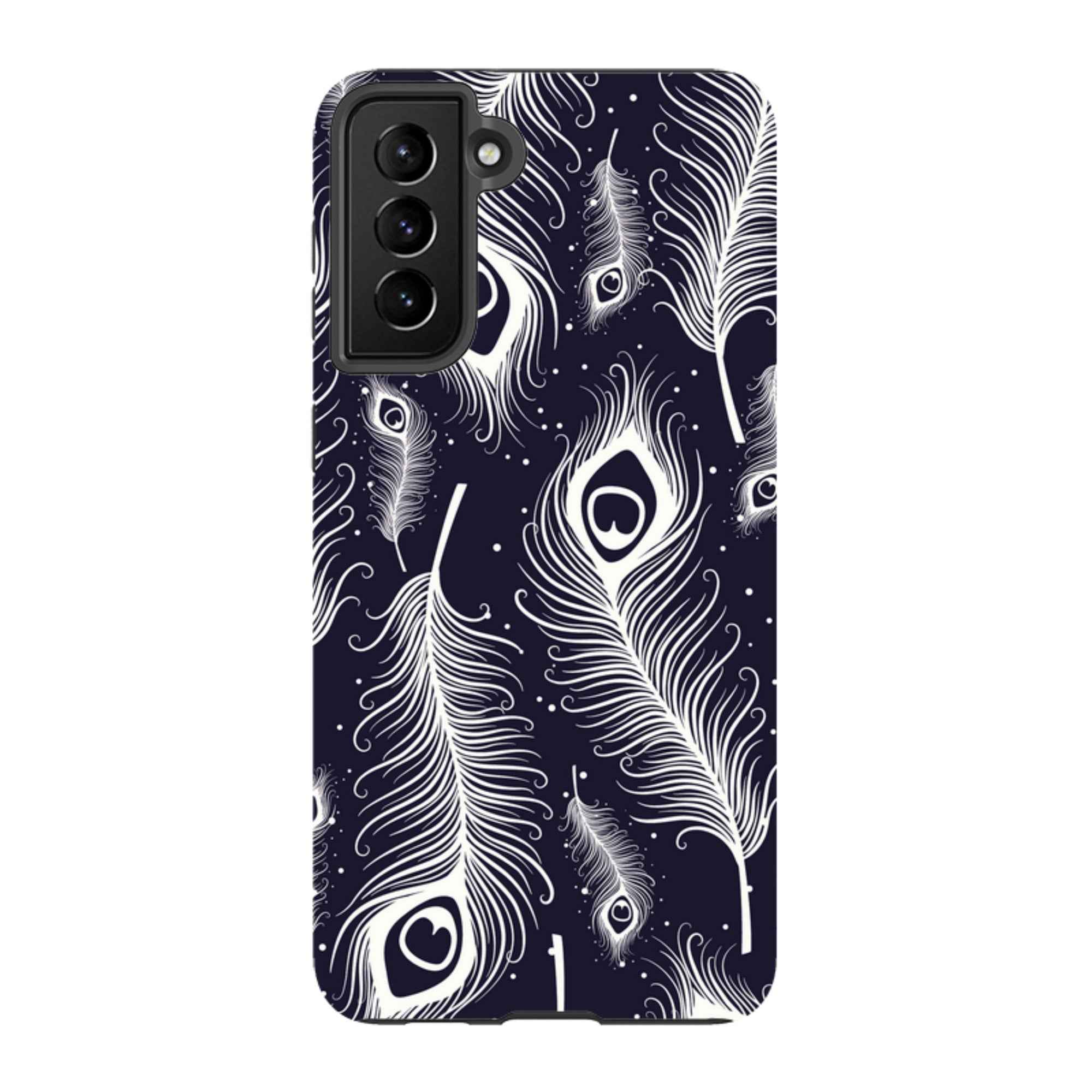 Feathers in Bloom — Samsung Galaxy Tough Case — Finnaij