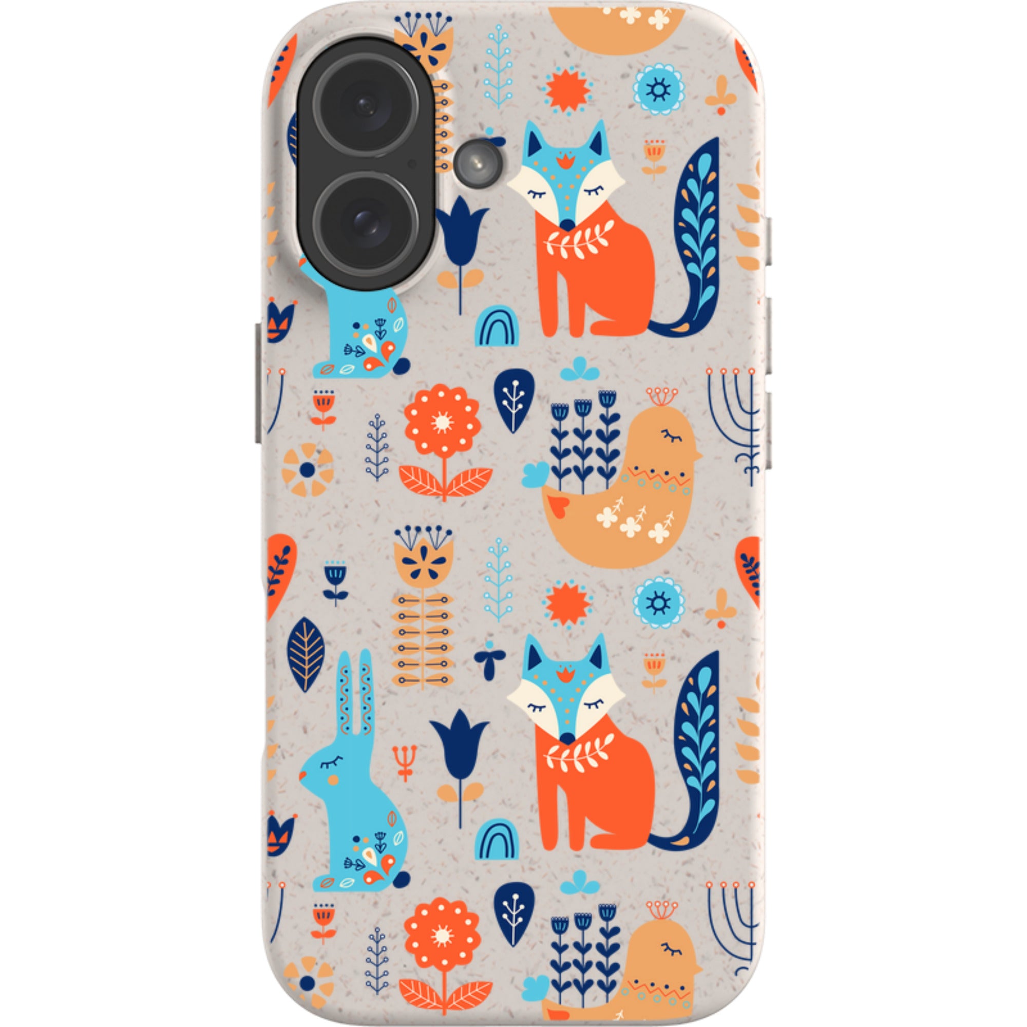 Nordic Ornament Natural — iPhone 17 iPhone Bio-degradable Case — Finnaij