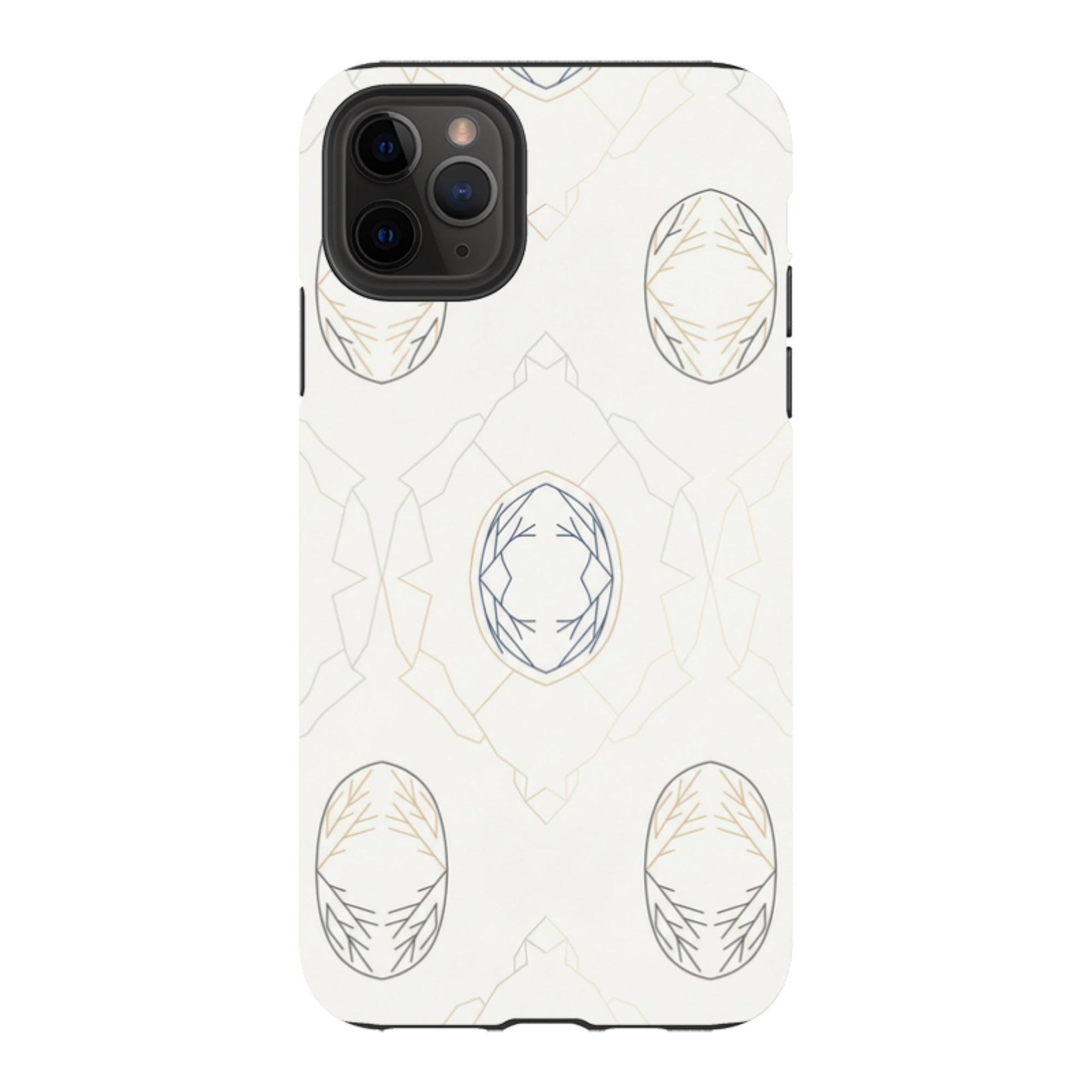 Frozen Lake Silence by Elsi Vaarala - iPhone Tough Case