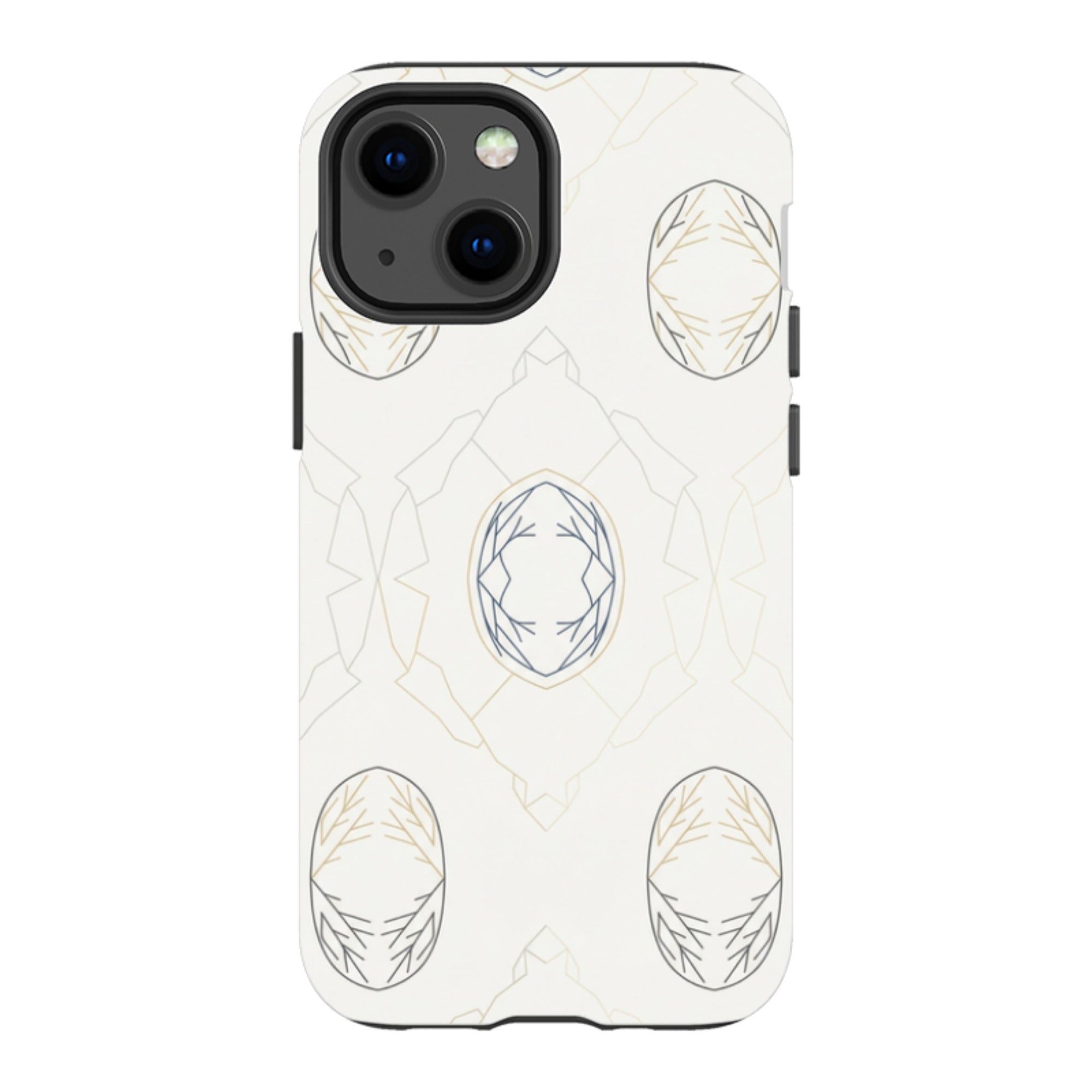 Frozen Lake Silence by Elsi Vaarala - iPhone Tough Case