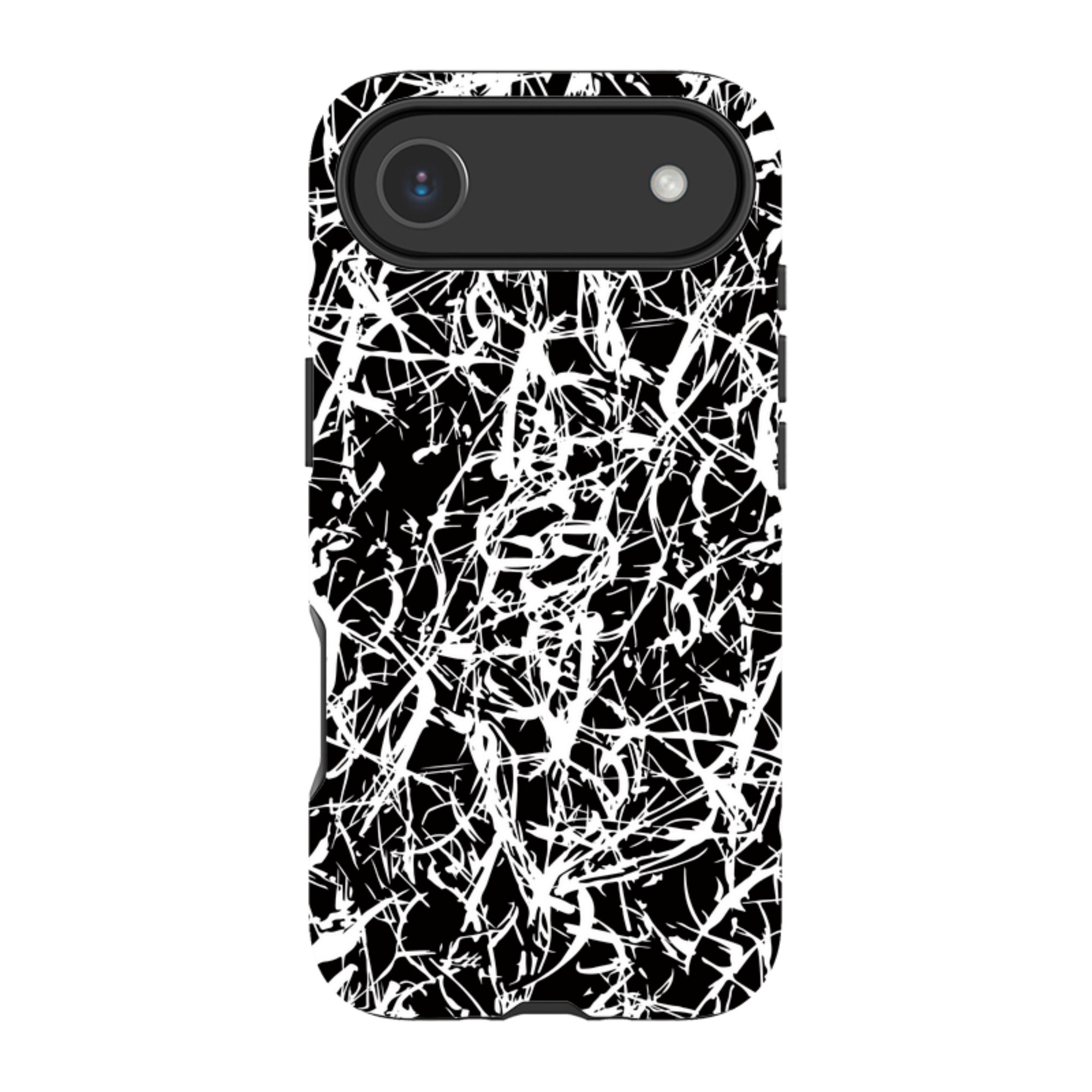 Black-White Grunge — iPhone Air Magsafe Tough Case — Finnaij