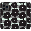 Bold Floral Black — iPhone 14 Pro Wallet Case — Finnaij