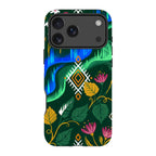 Aurora Birch Bloom by Aino Kallio — iPhone 17 Pro Max Magsafe Tough Case — Finnaij