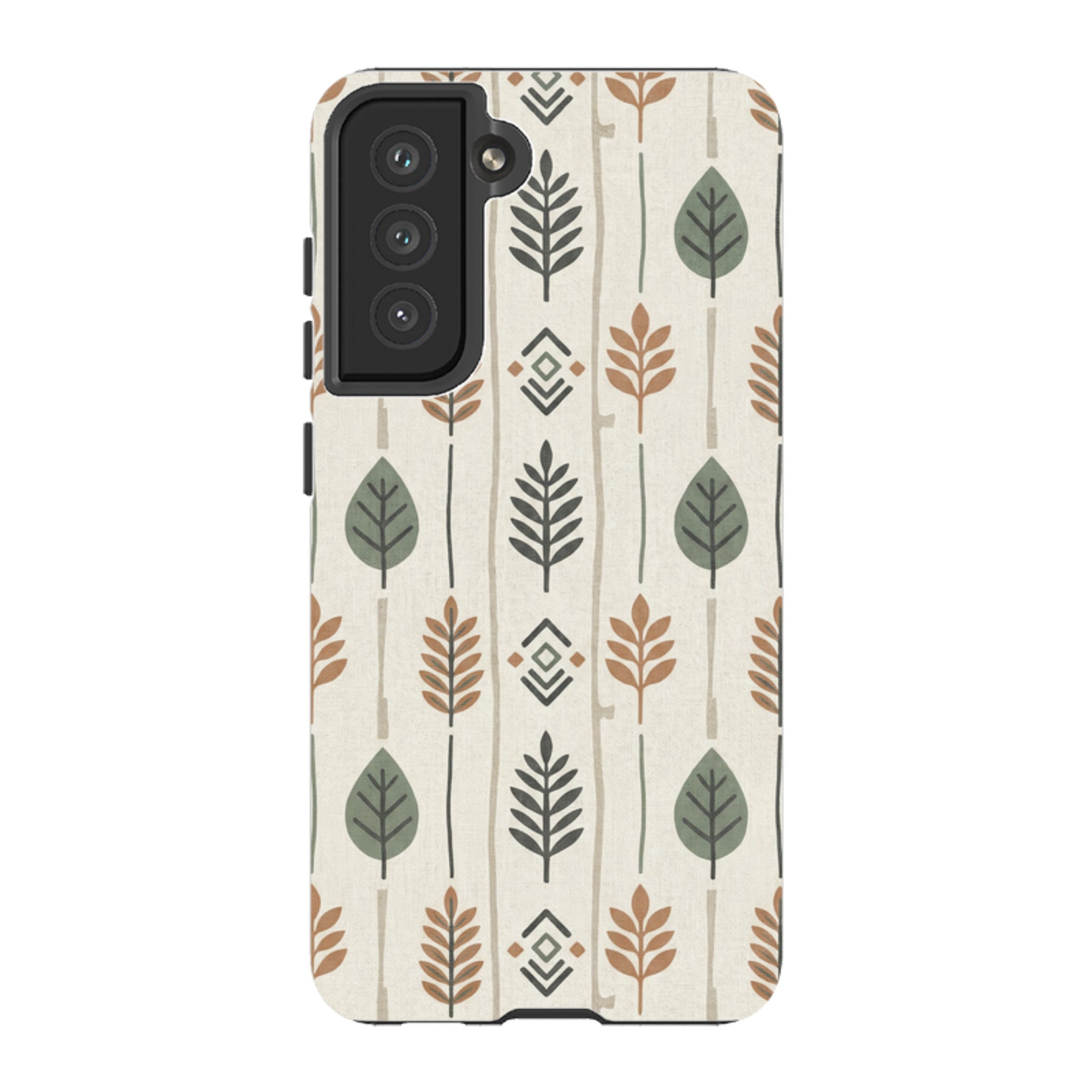 Birch and Linen Pattern by Elsi Vaarala — Samsung Galaxy Tough Case — Finnaij