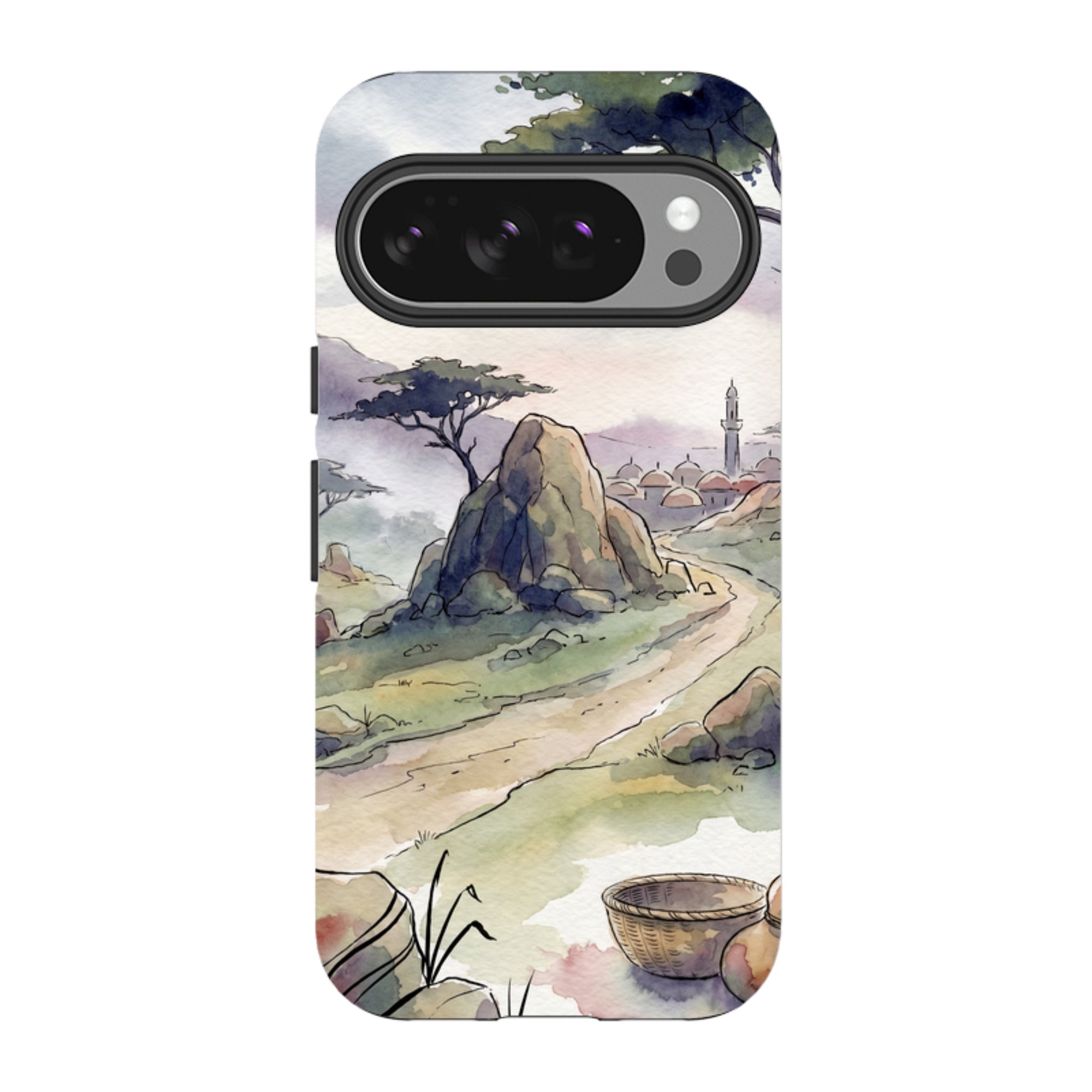 Jos Plateau Cool Light by Tobi Akinyemi — Tough Case for Google Pixel — Finnaij