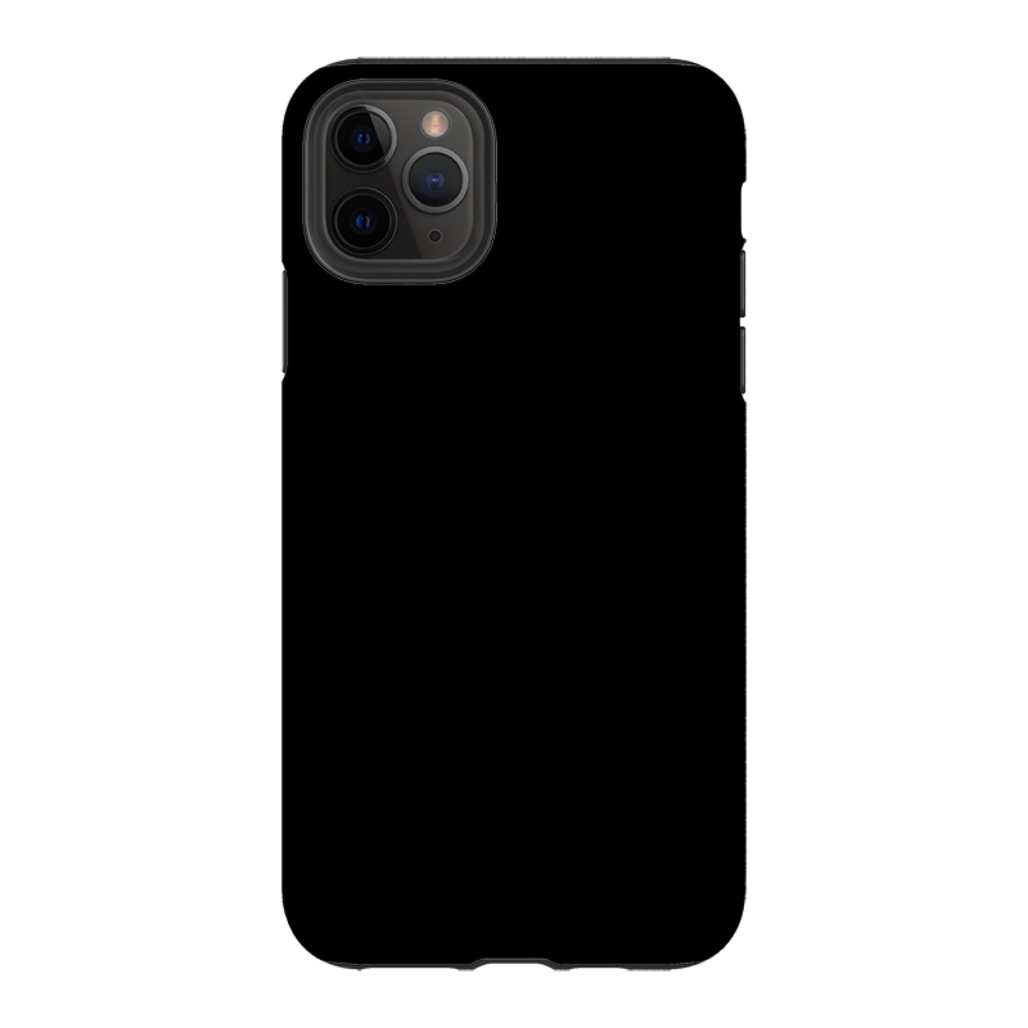 Simple Range Black - iPhone Tough Case