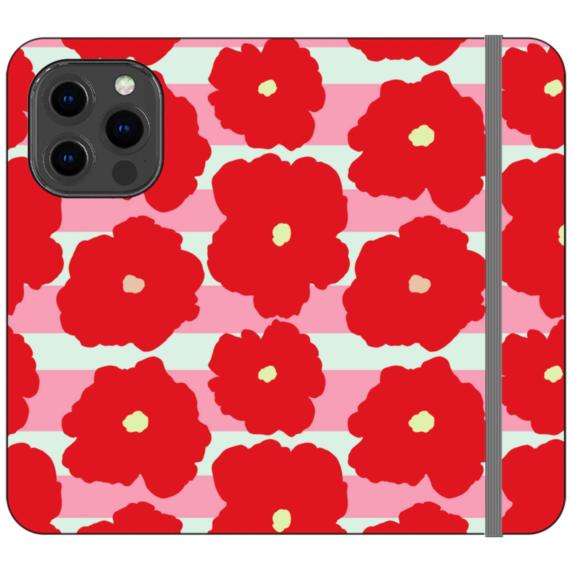Bold Floral — iPhone 13 Pro Wallet Case — Finnaij