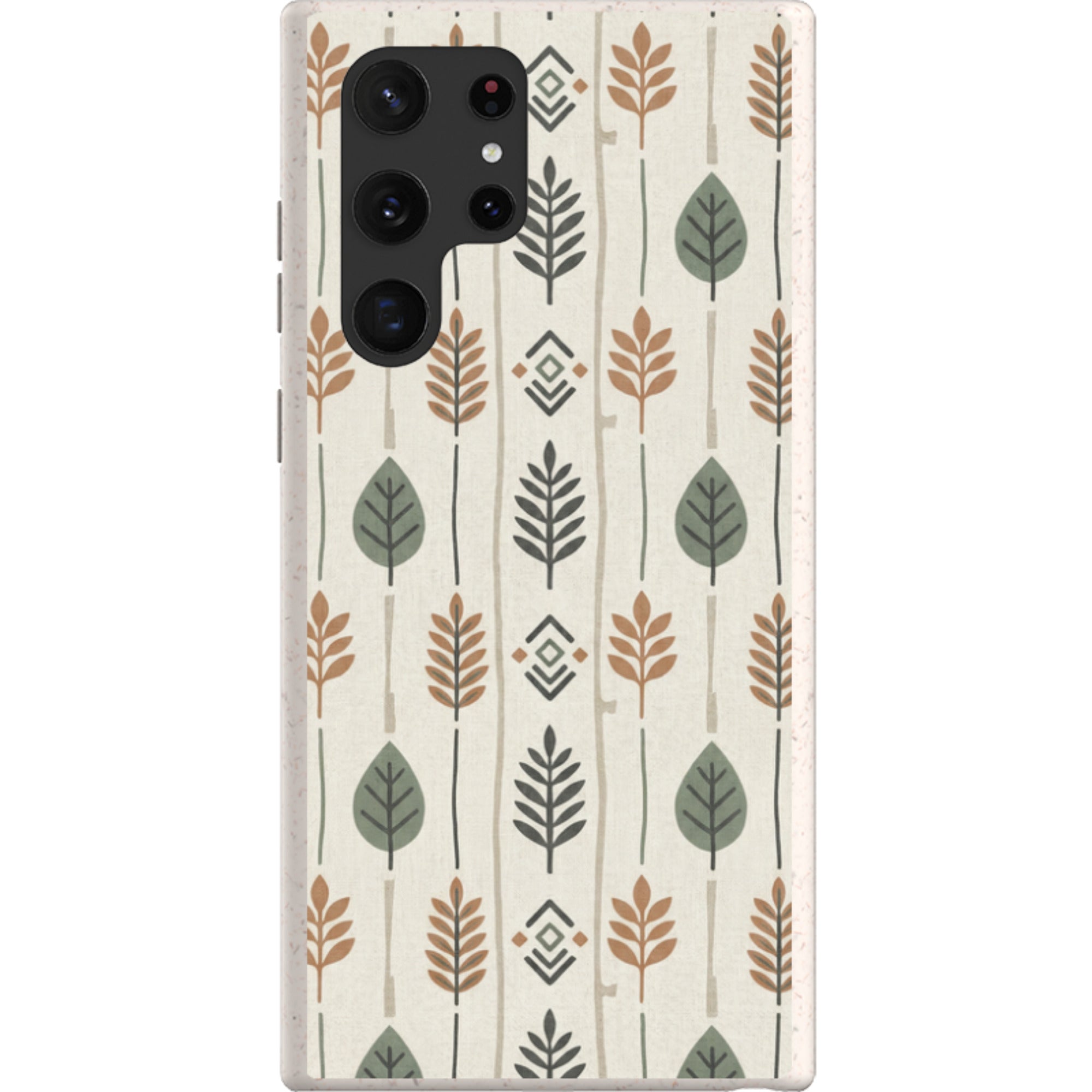 Birch and Linen Pattern by Elsi Vaarala — Samsung Galaxy Bio-degradable Case — Finnaij