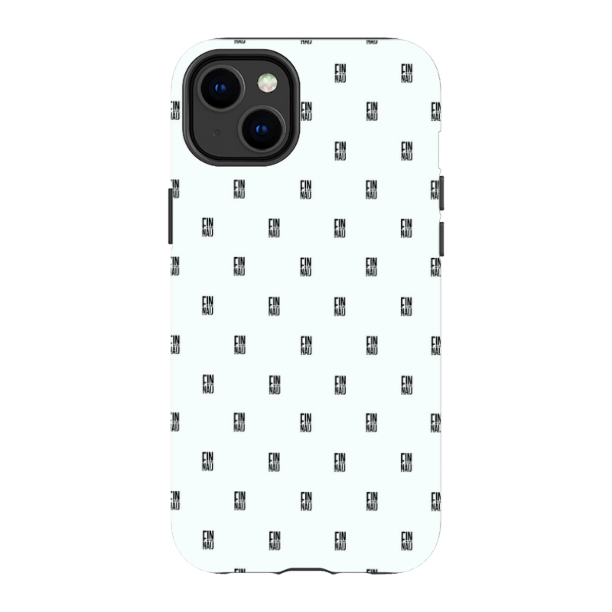Monogram Snow — Apple iPhone Tough Case — Finnaij