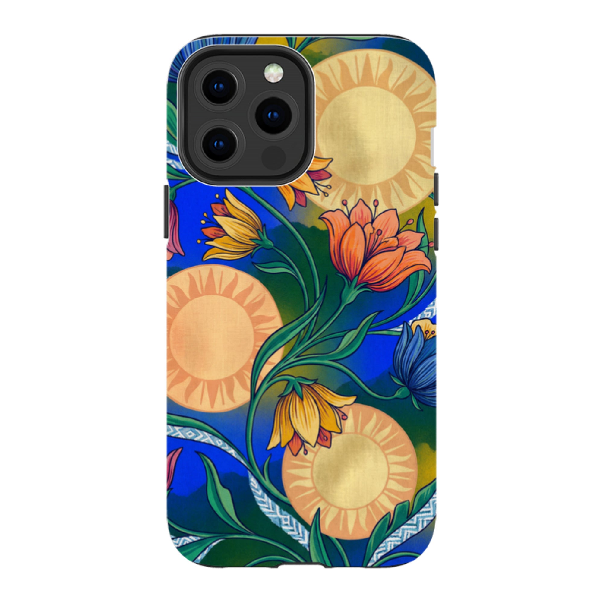 Midnight Sun Garden by Aino Kallio - iPhone Tough Case