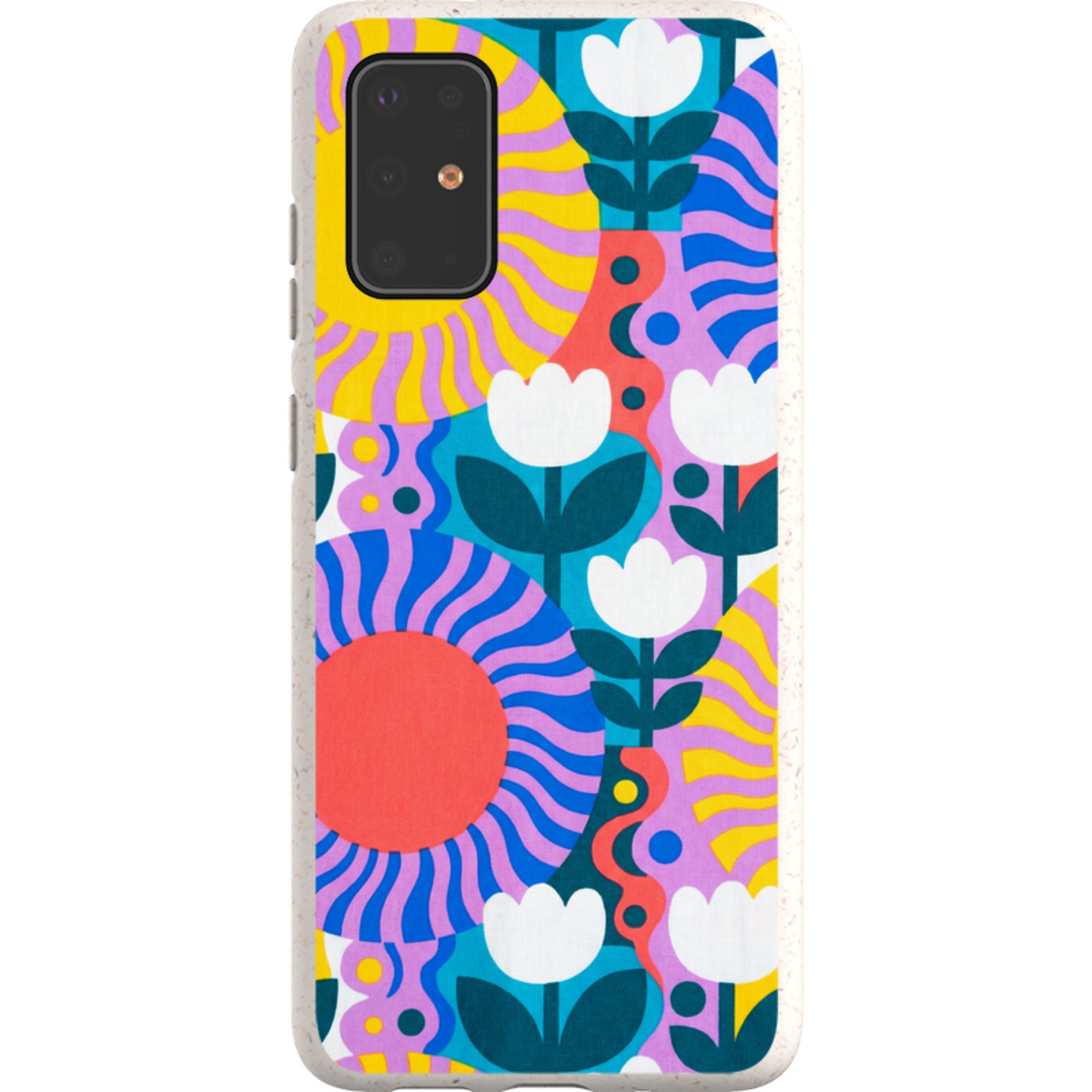 Midnight Sun Mod Bloom by Salla Niemi - Samsung Galaxy Bio-degradable Case