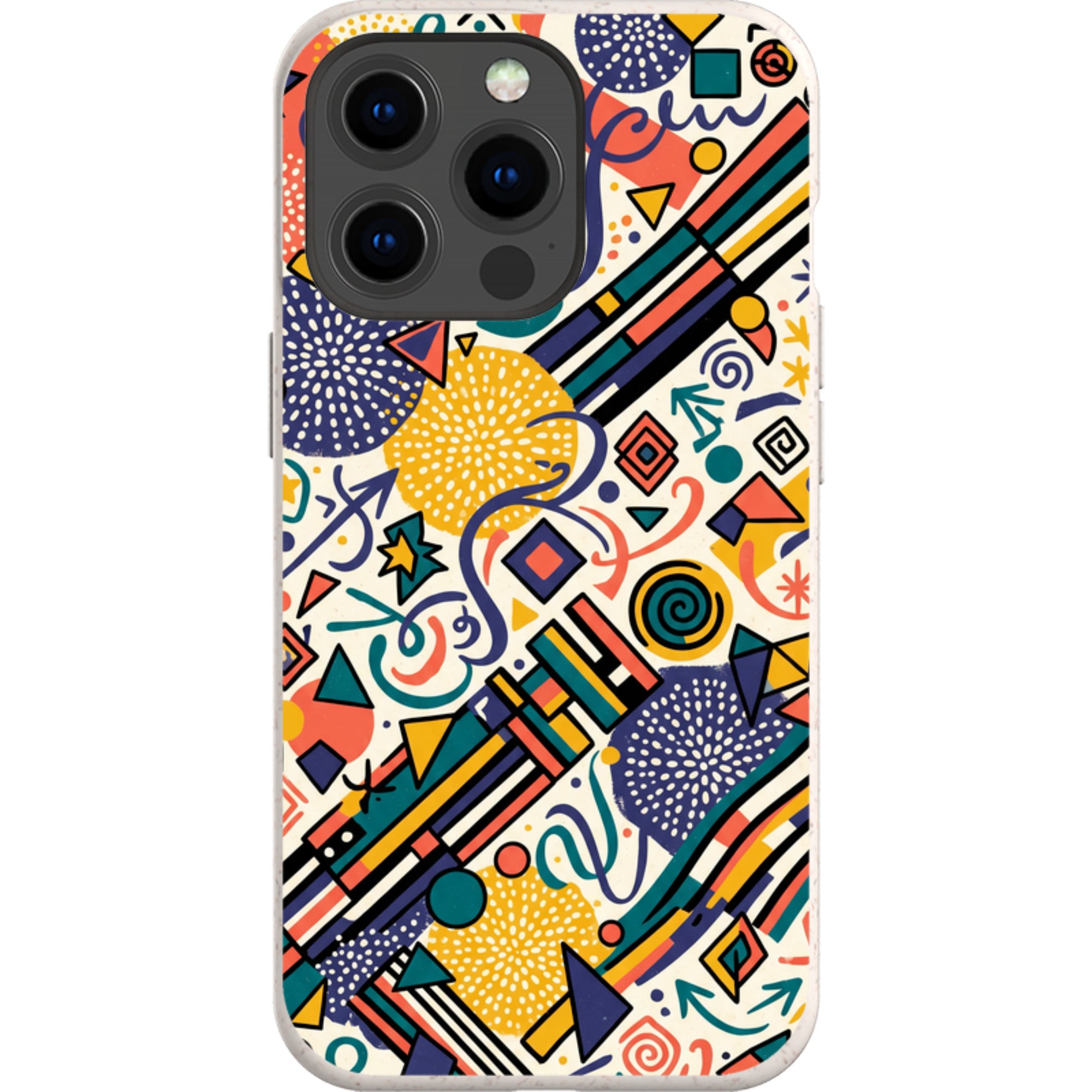 Festival Confetti (Daylight) by Ada Okoye — iPhone 13 Pro iPhone Bio-degradable Case — Finnaij