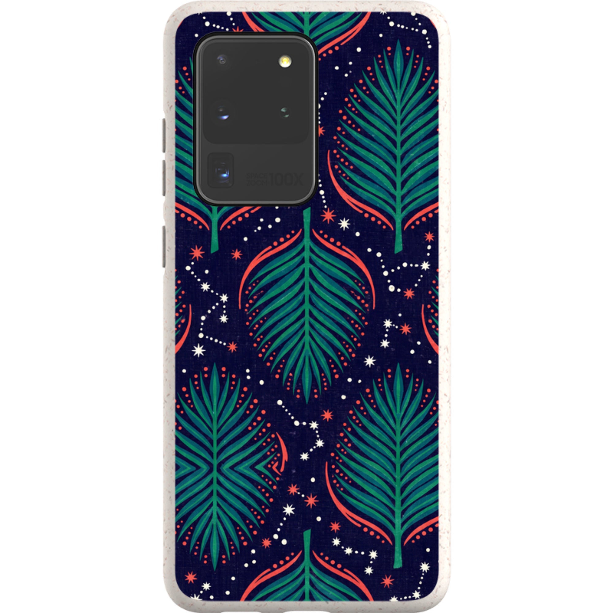 Palm Frond Constellations by Ada Okoye — Galaxy Bio-degradable Case for Samsung Galaxy — Finnaij