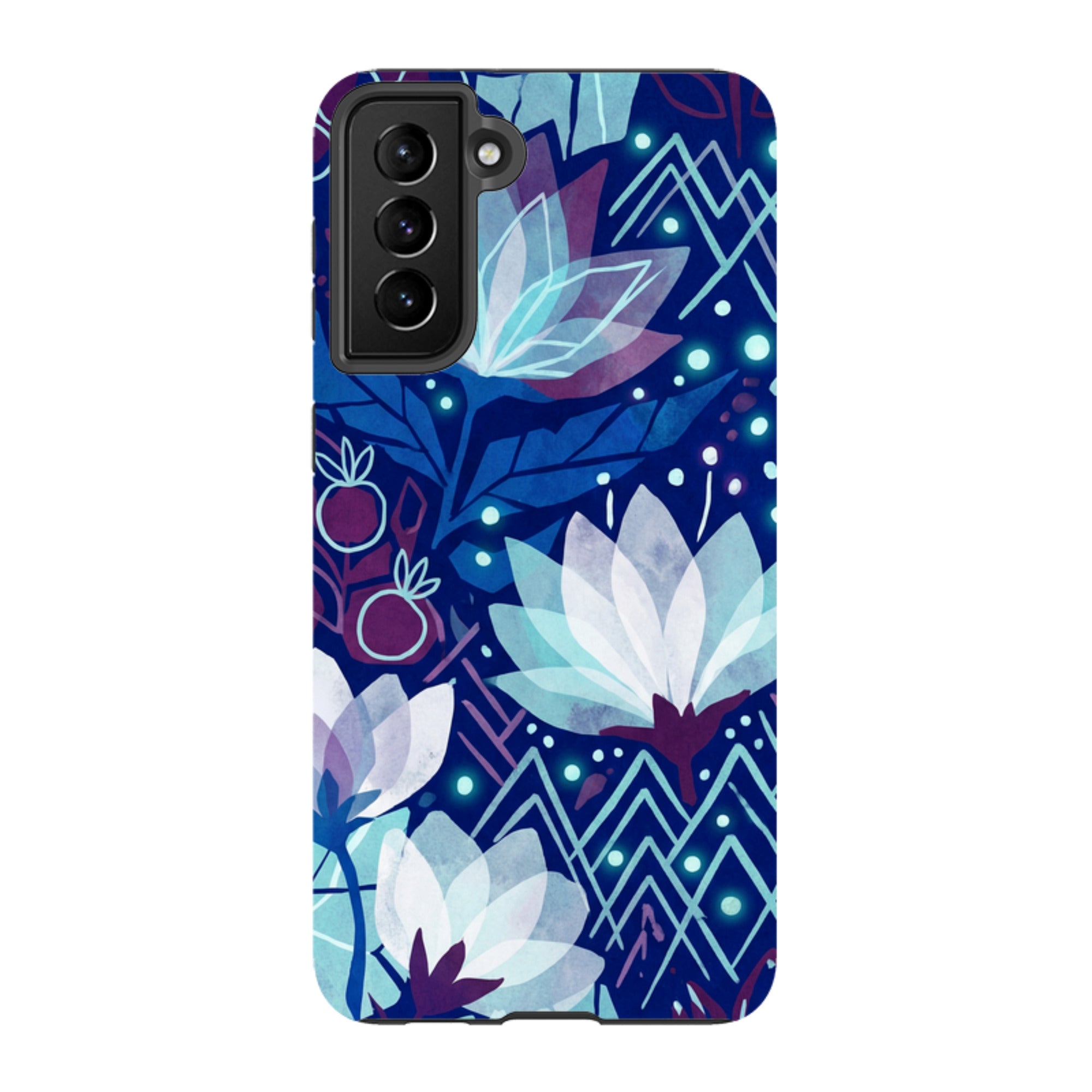 Frozen Lake Petals by Aino Kallio - Samsung Tough Case