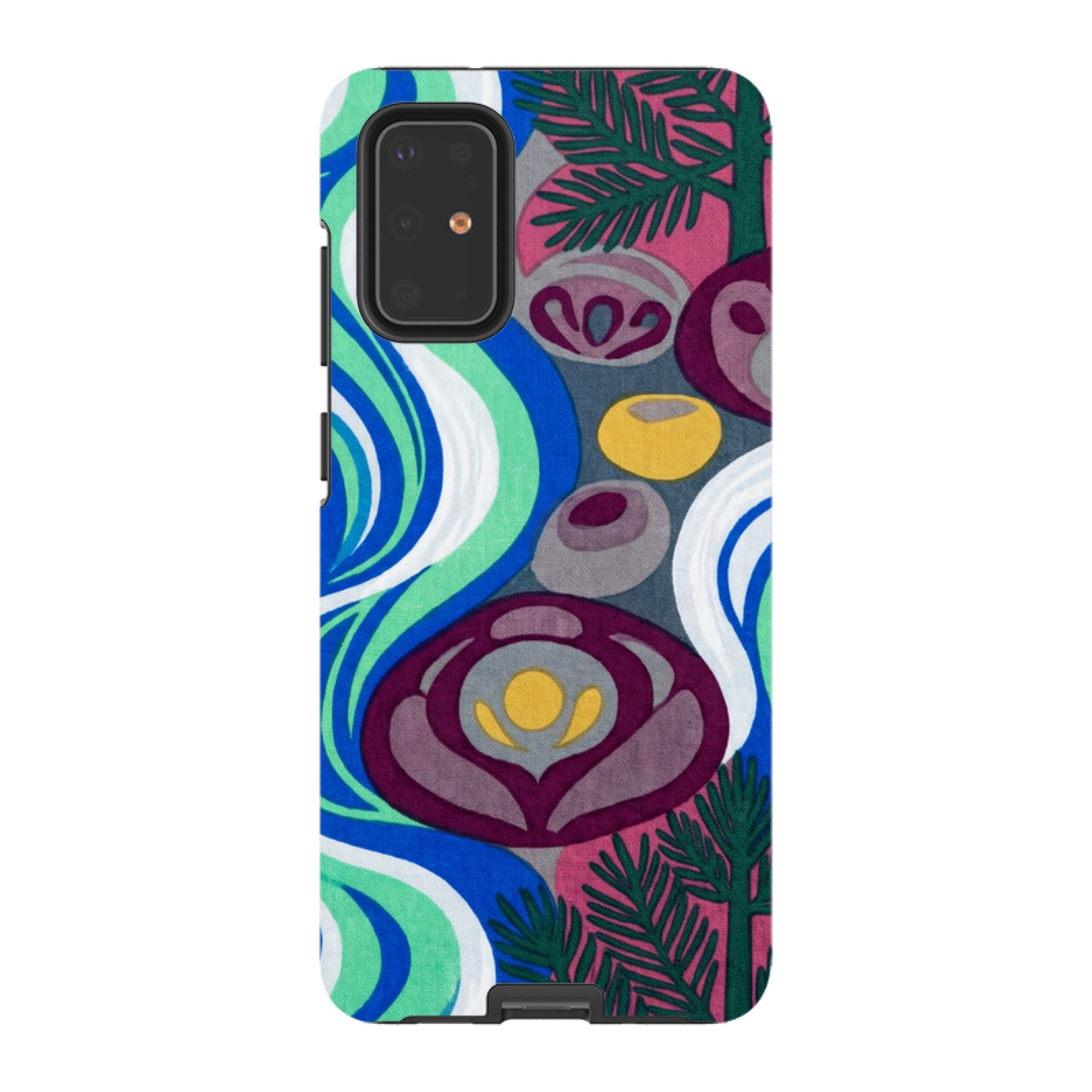 Sauna Bloom Motif by Aino Kallio - Samsung Tough Case