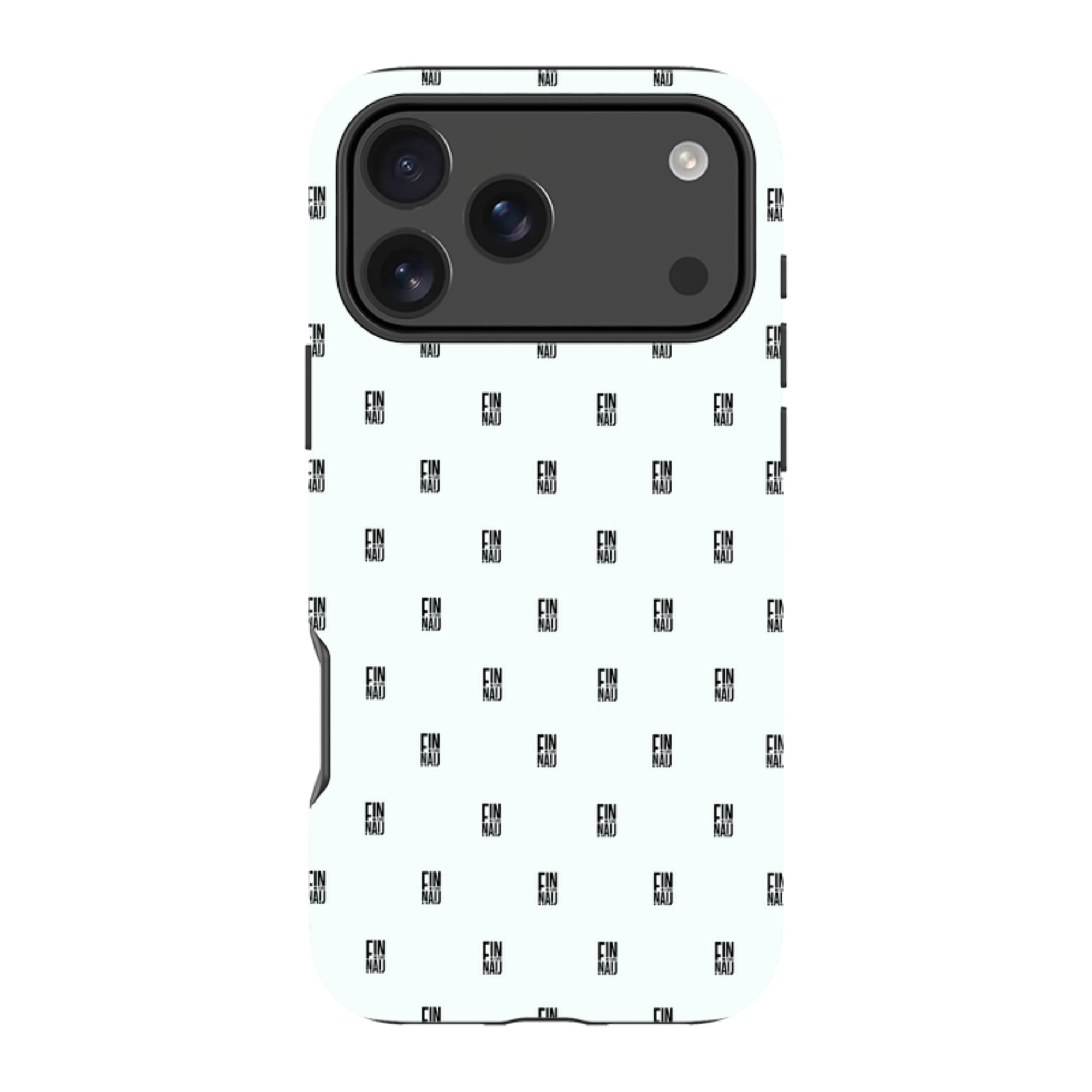 Monogram Snow — Apple iPhone Tough Case — Finnaij