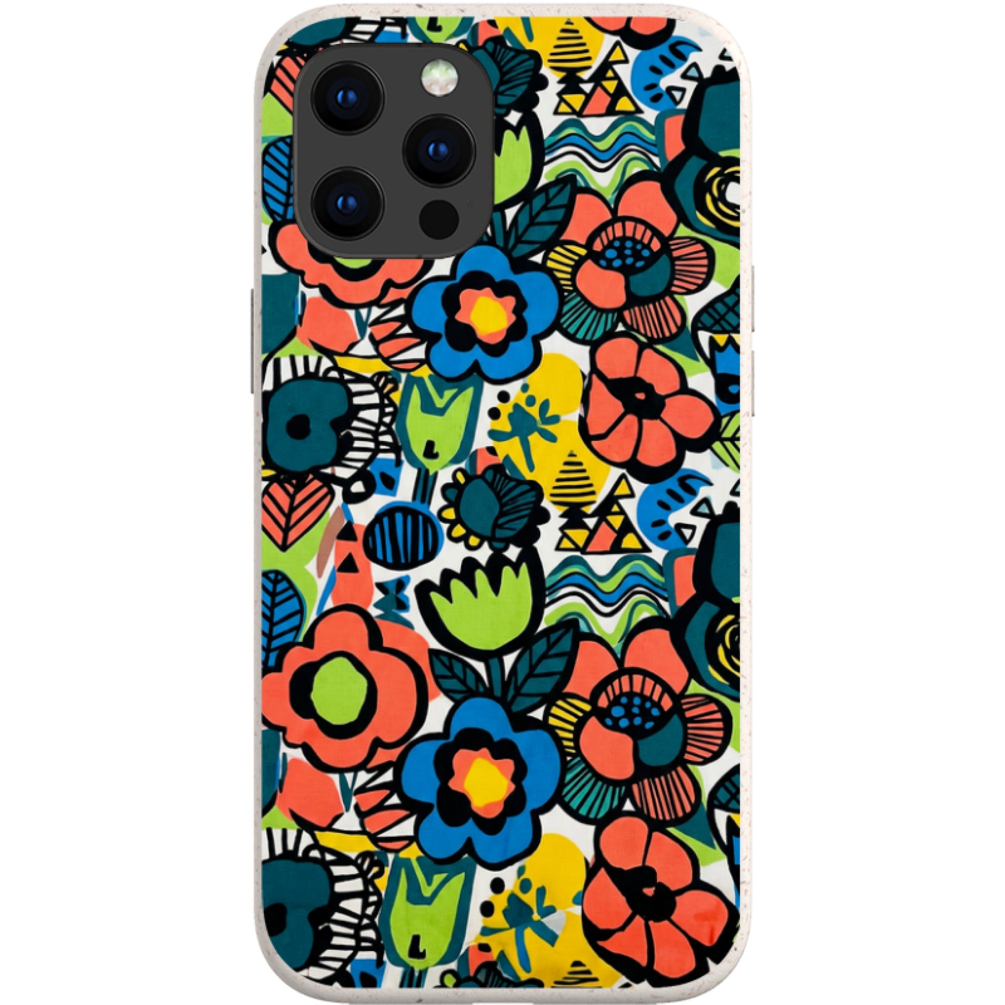 Floral Street Nordic by Salla Niemi — iPhone 13 Pro Max iPhone Bio-degradable Case — Finnaij