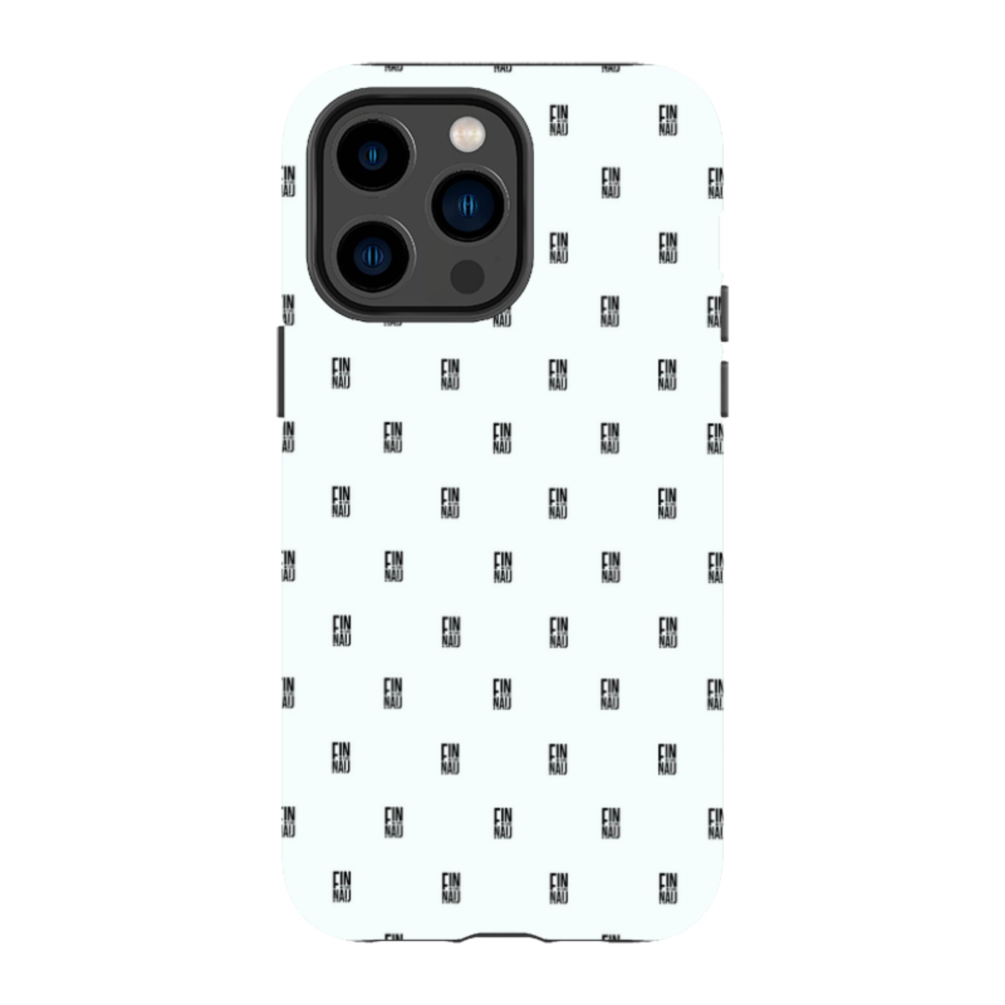 Monogram Snow — Apple iPhone Tough Case — Finnaij