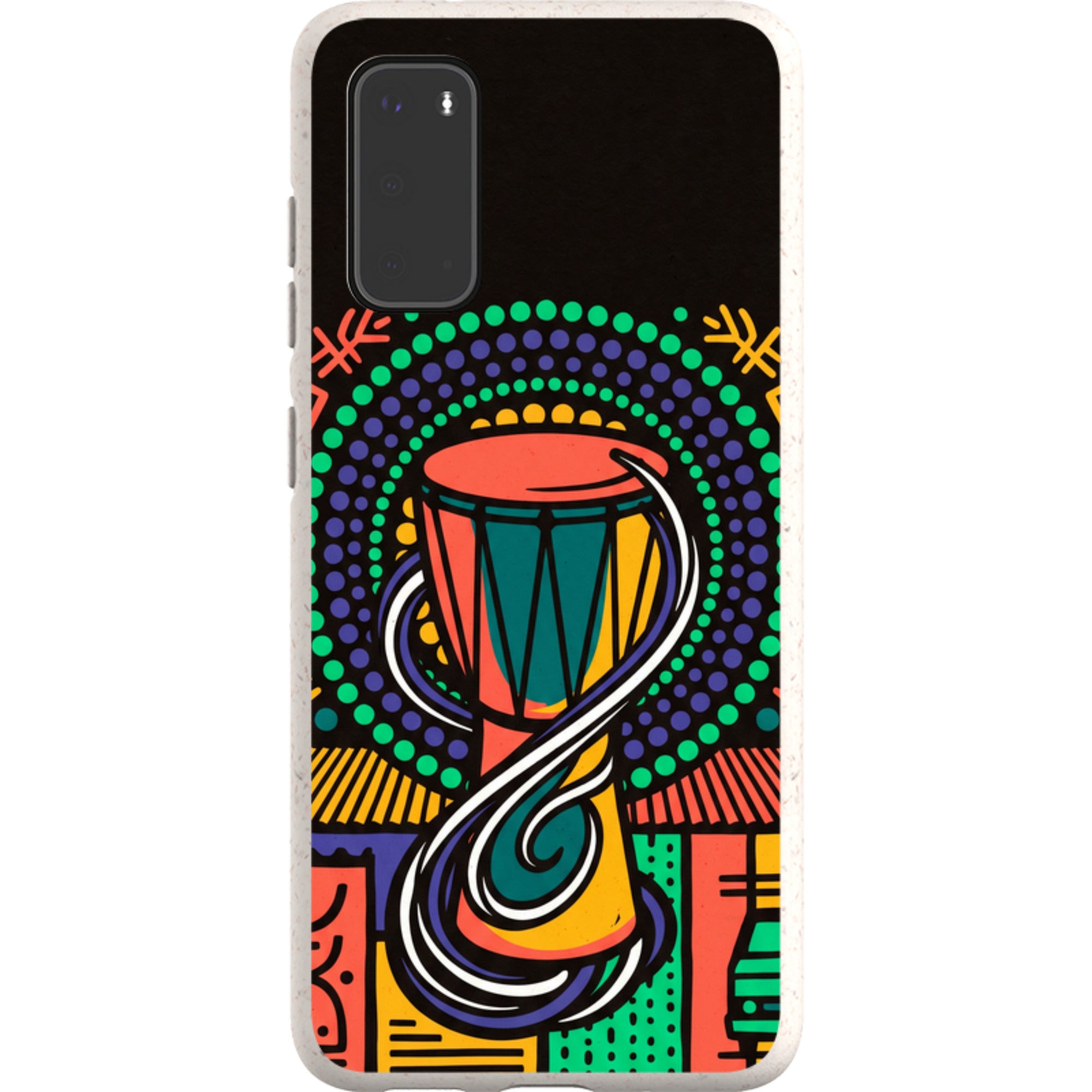 Talking Drum Halo by Ada Okoye — Galaxy Bio-degradable Case for Samsung Galaxy — Finnaij