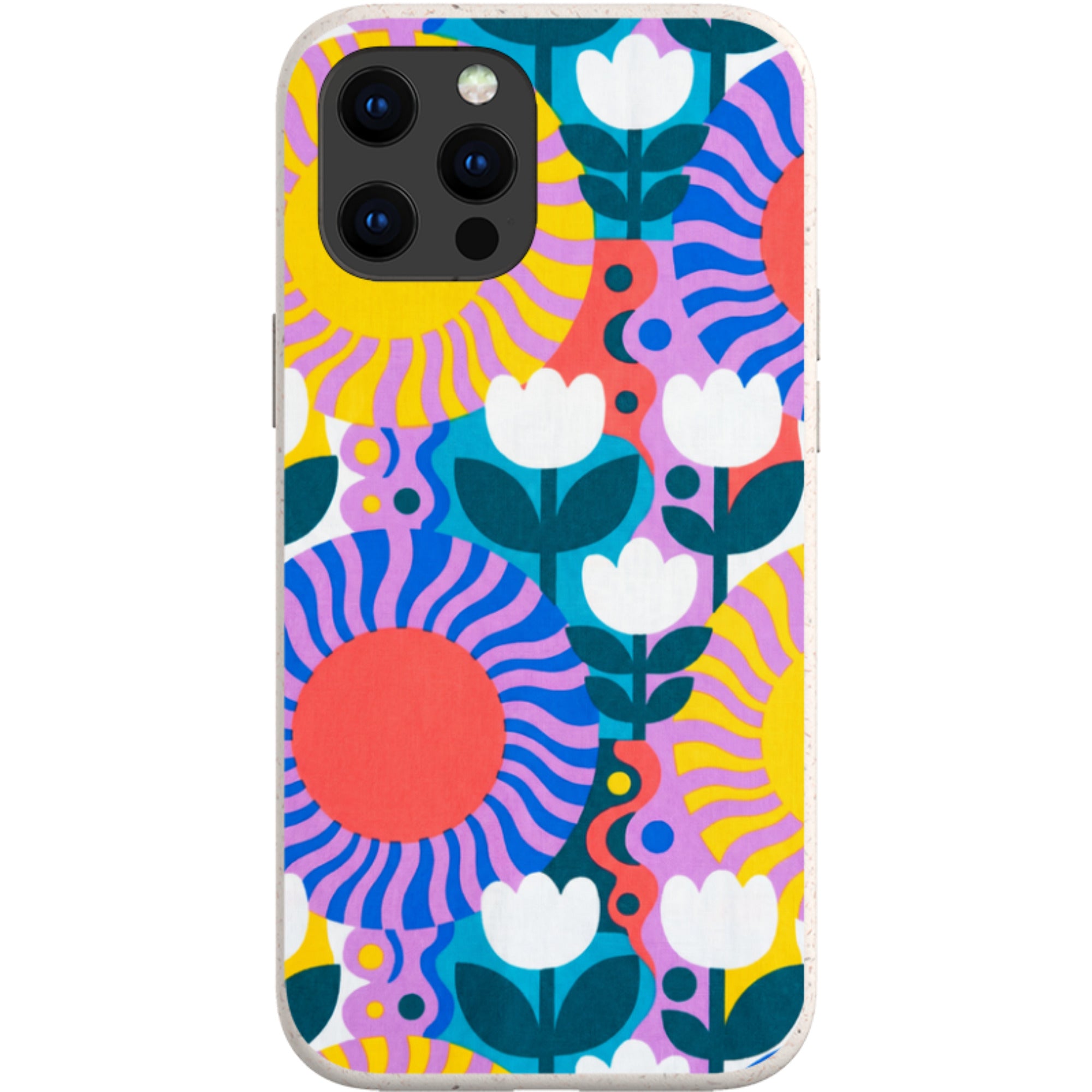 Midnight Sun Mod Bloom by Salla Niemi — iPhone 13 Pro Max iPhone Bio-degradable Case — Finnaij