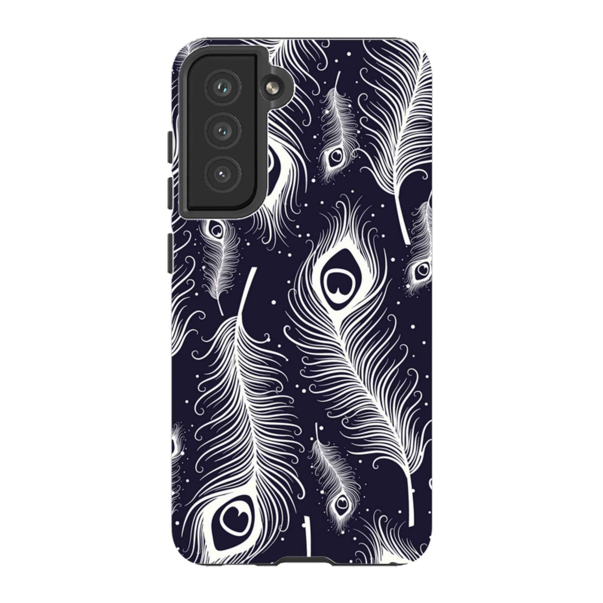 Feathers in Bloom — Samsung Galaxy Tough Case — Finnaij