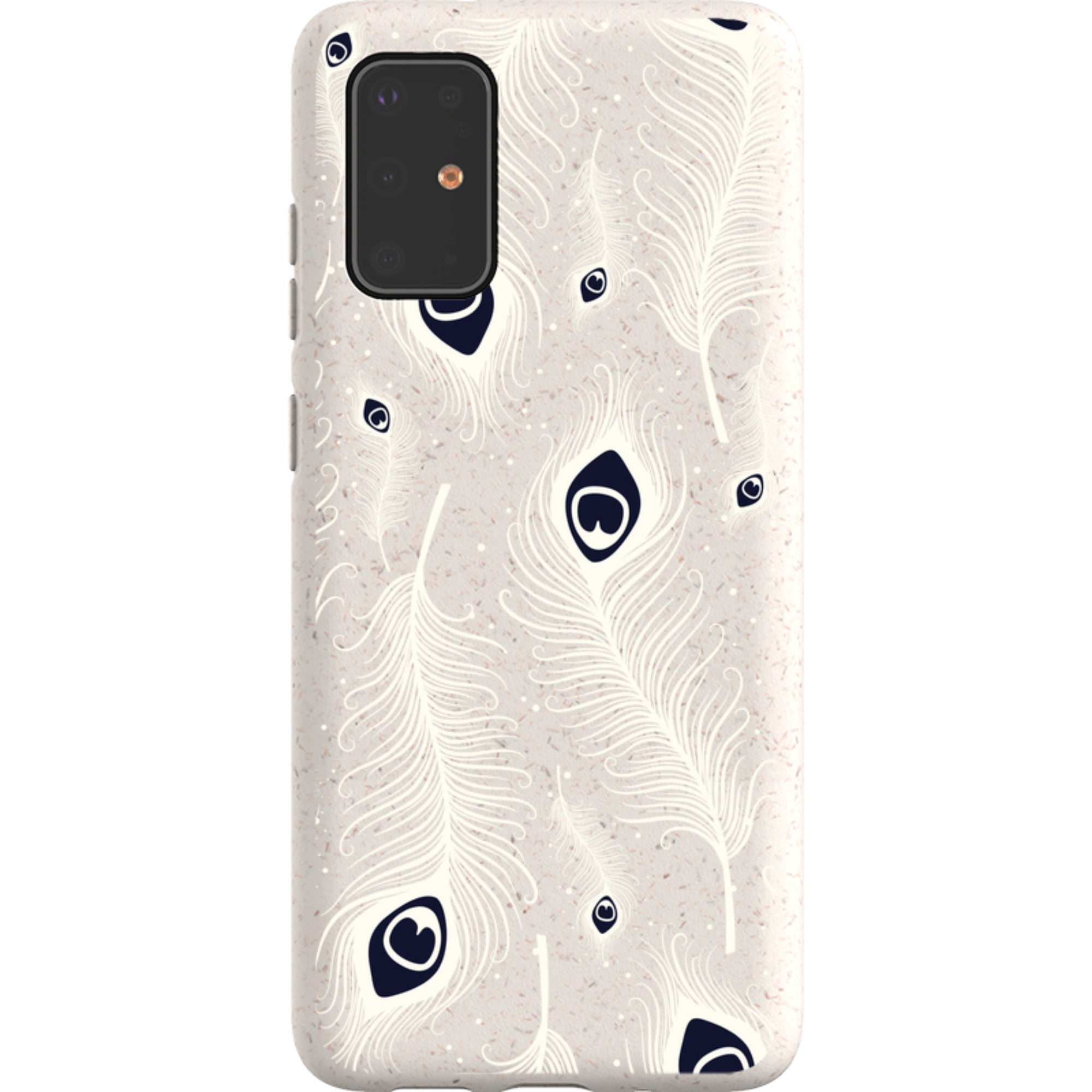 Feathers in Bloom Natural — Samsung Galaxy Bio-degradable Case — Finnaij
