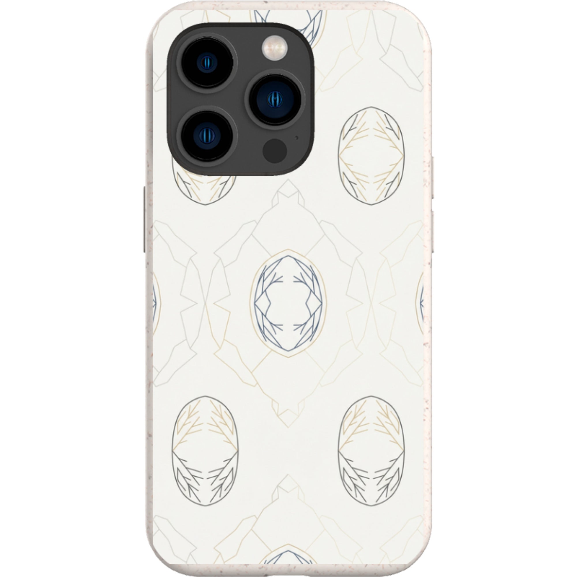Frozen Lake Silence by Elsi Vaarala — iPhone 15 Pro iPhone Bio-degradable Case — Finnaij
