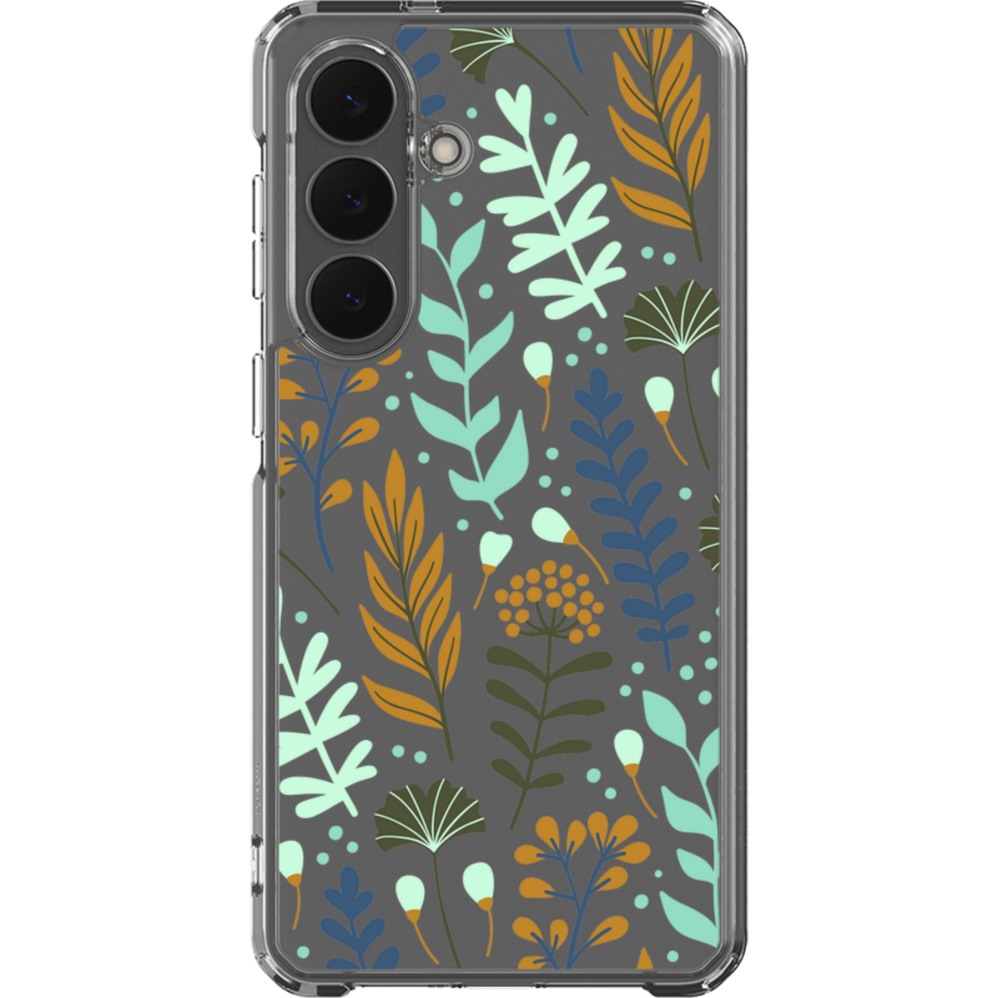 Wild Floral Clear Impact Case for Samsung Galaxy — Finnaij