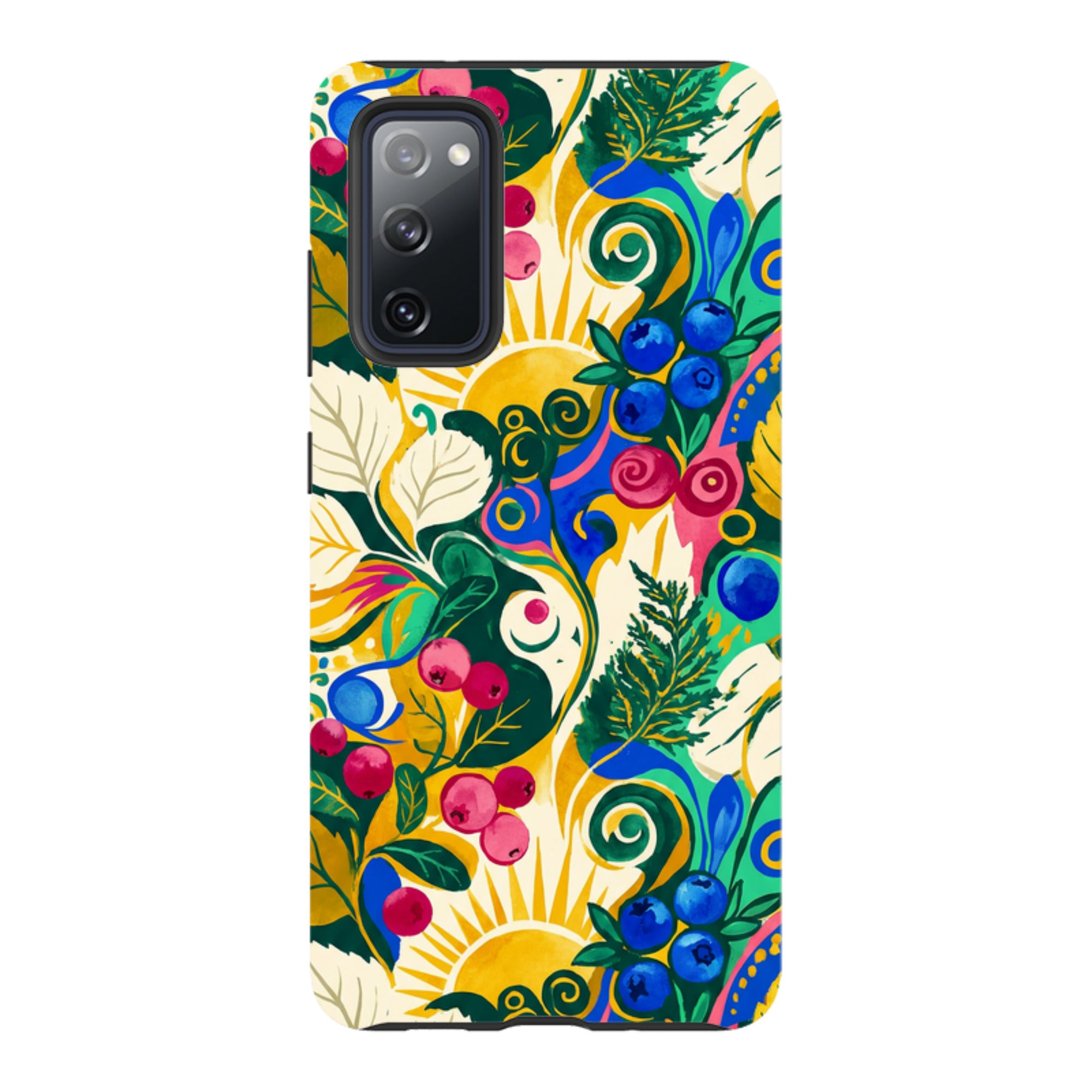 Berry Meadow Glow by Aino Kallio - Samsung Tough Case