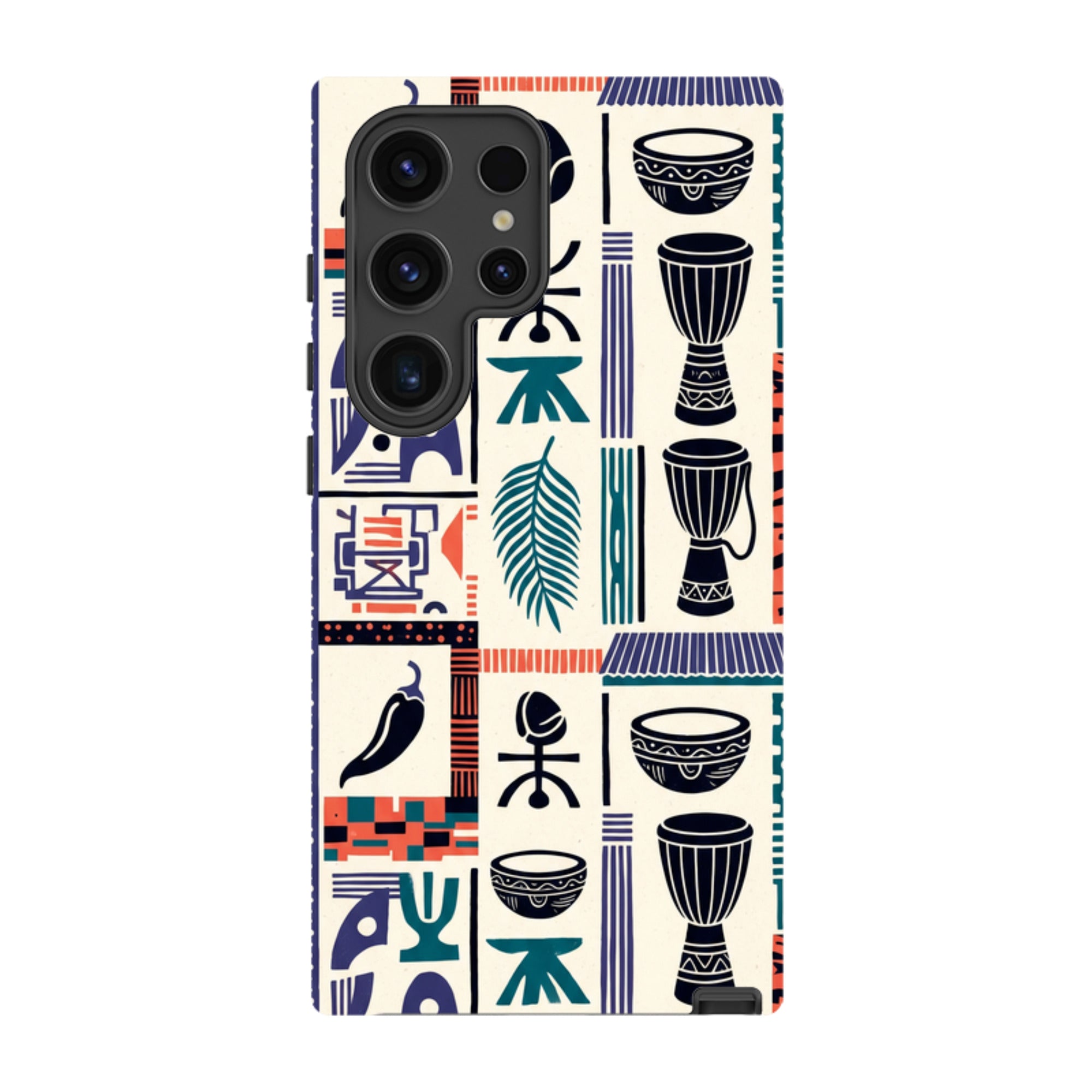 Market Day Icons by Ada Okoye — Tough Case for Samsung Galaxy — Finnaij