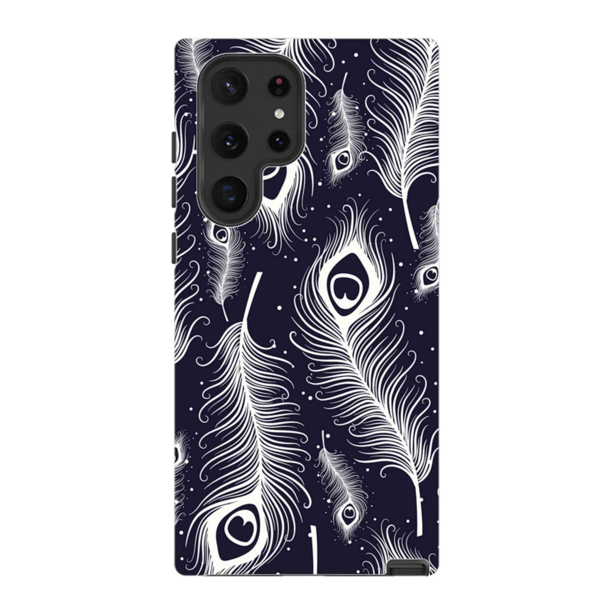 Feathers in Bloom — Samsung Galaxy Tough Case — Finnaij