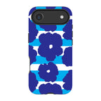 Bold Floral Blue — Apple iPhone Magsafe Tough Case — Finnaij