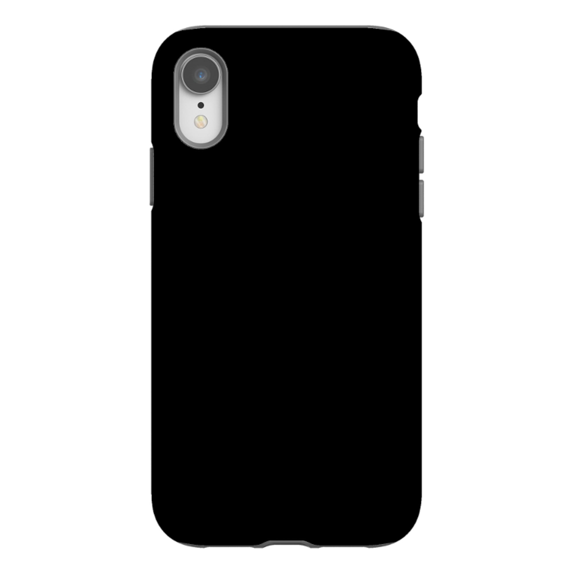Simple Range Black - iPhone Tough Case