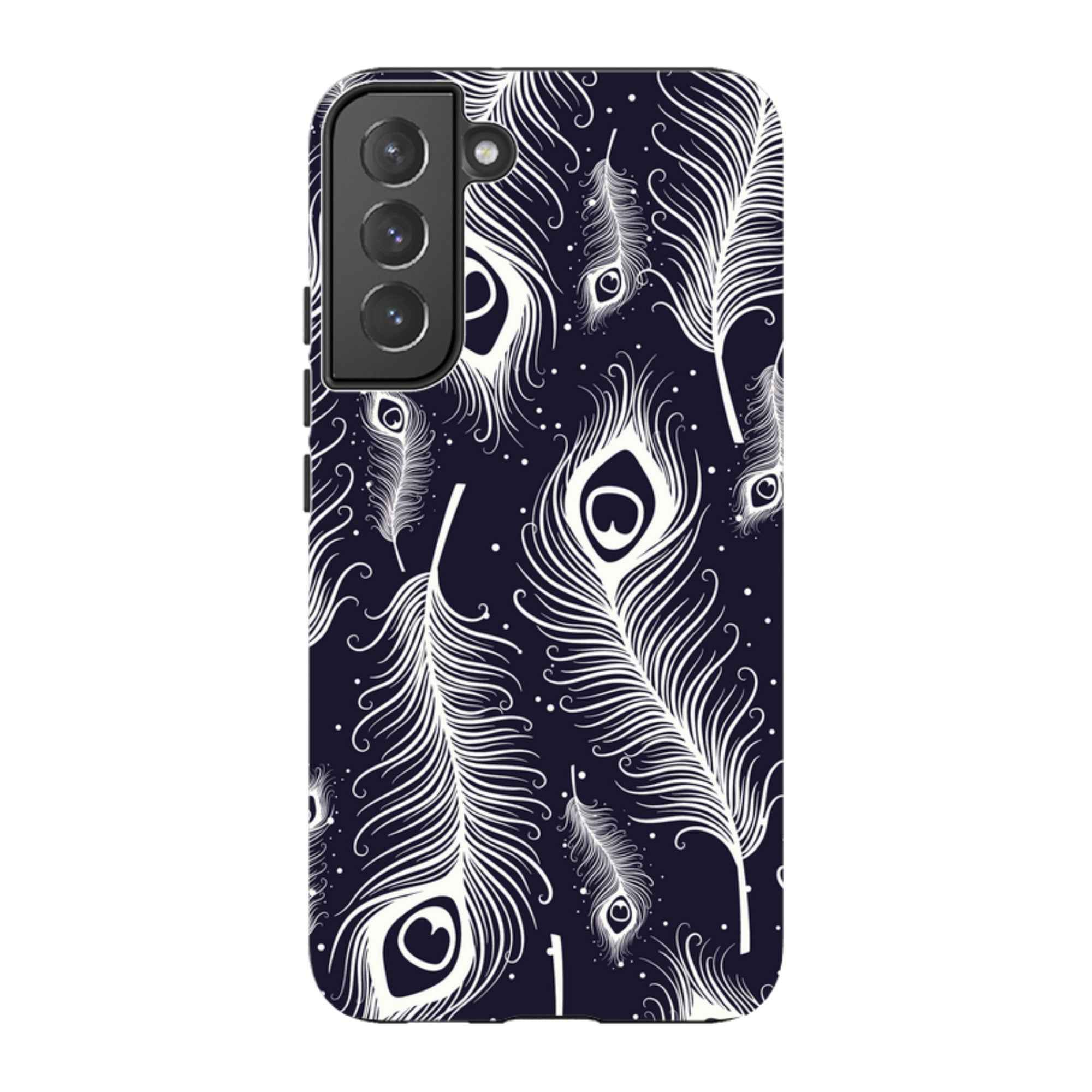 Feathers in Bloom — Samsung Galaxy Tough Case — Finnaij