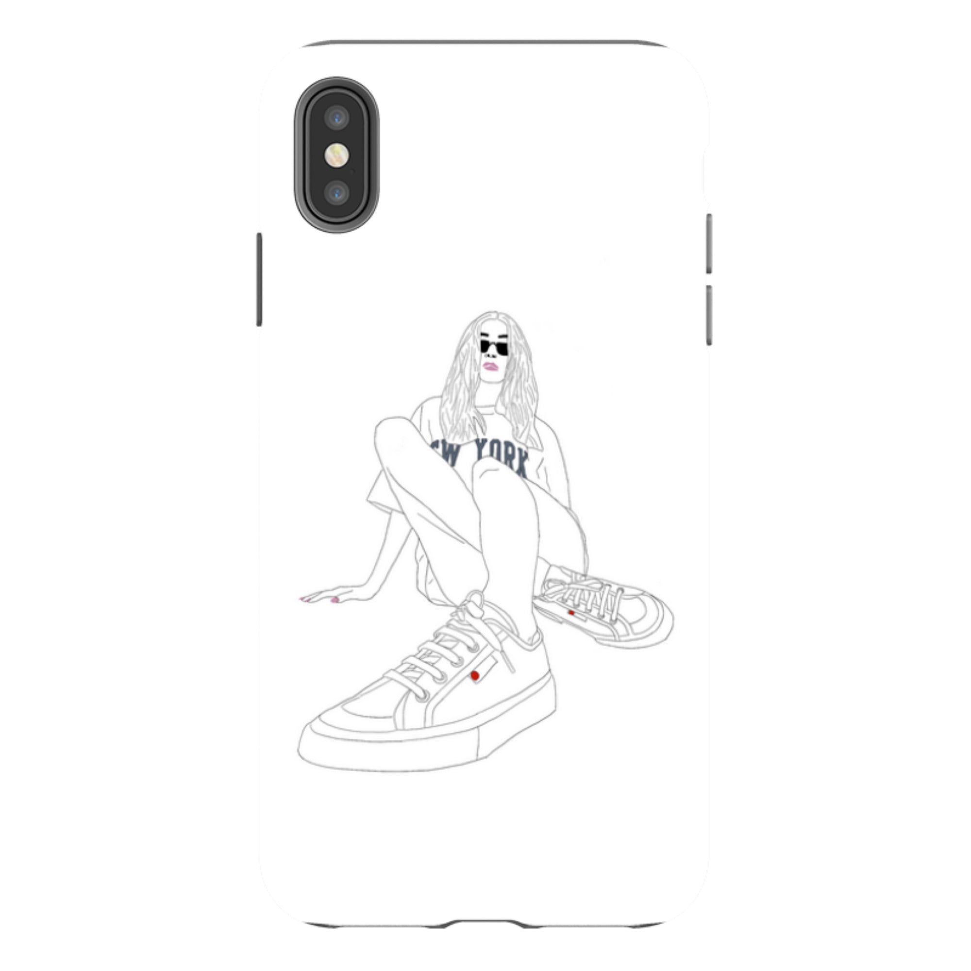New York by Keagan Haight - iPhone Tough Case