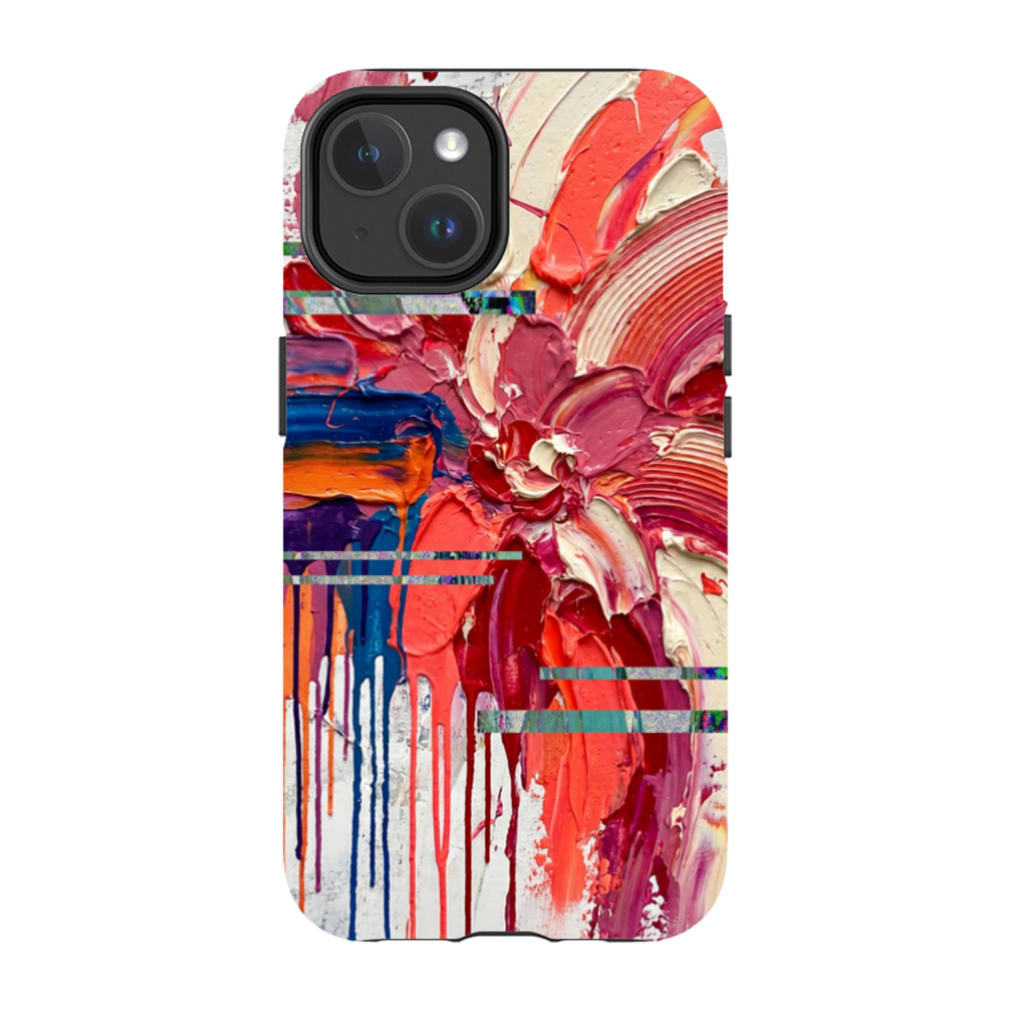 Abstract Florals by Frida Lövström — iPhone 14 Magsafe Tough Case — Finnaij