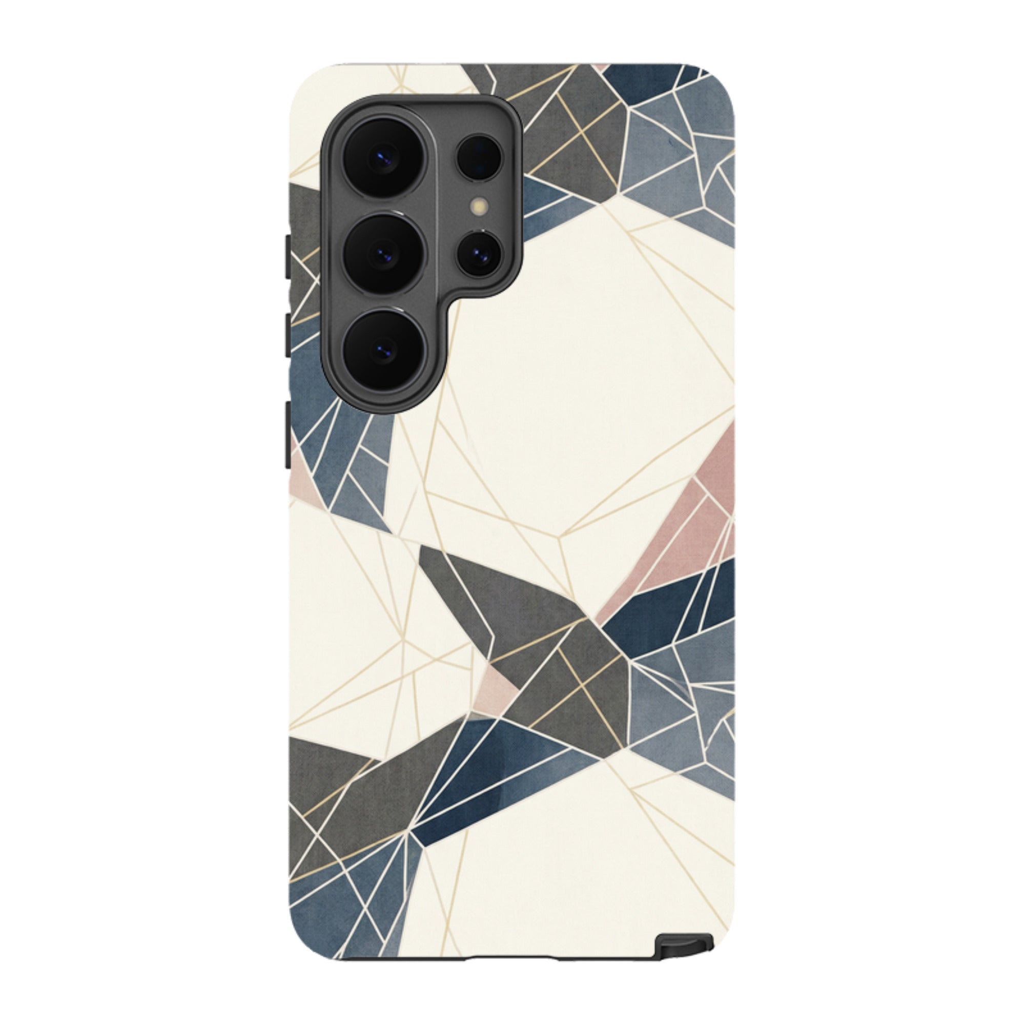 Frozen Lake Geometry by Elsi Vaarala — Samsung Galaxy Tough Case — Finnaij