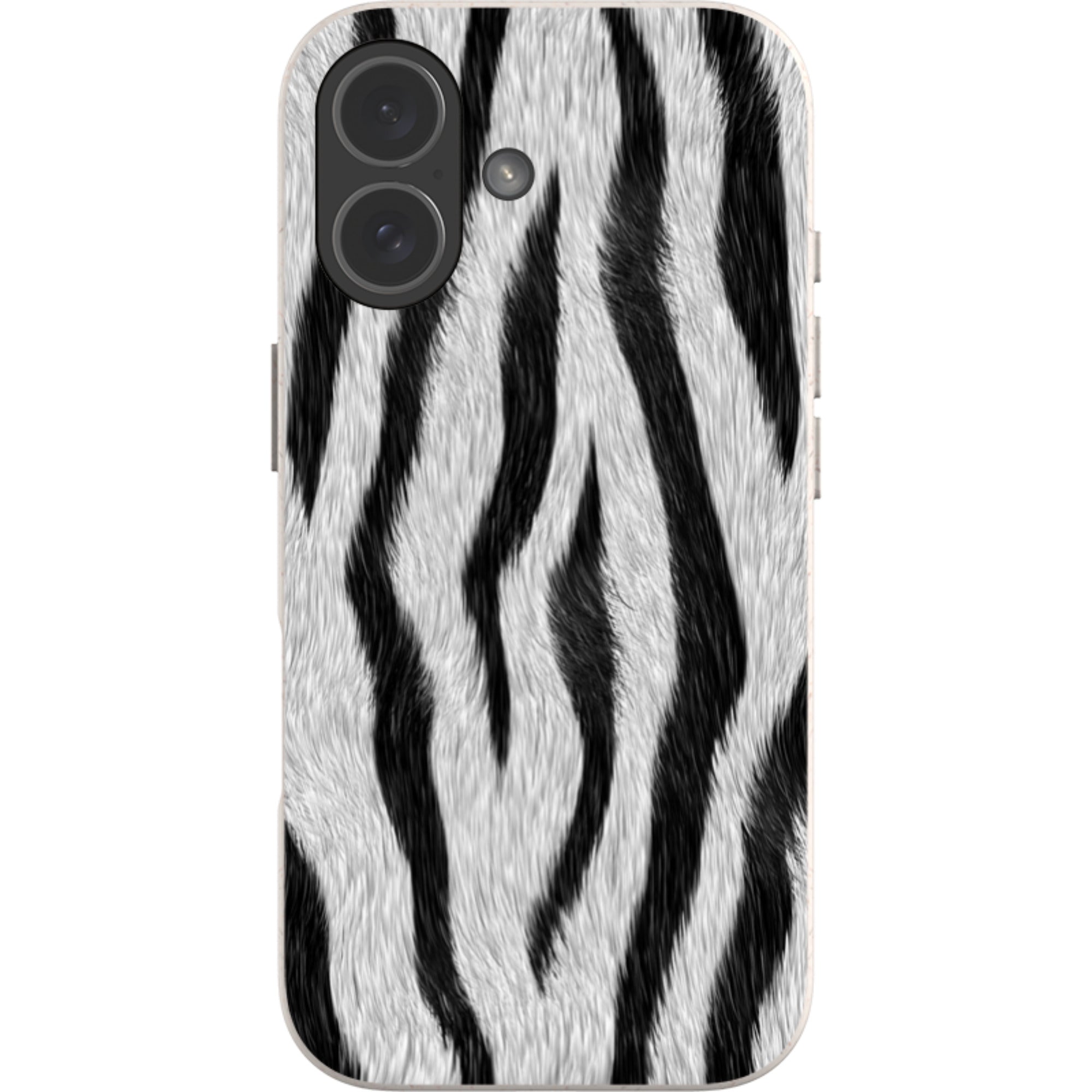 Zebra Groove — Apple iPhone Bio-degradable Case — Finnaij