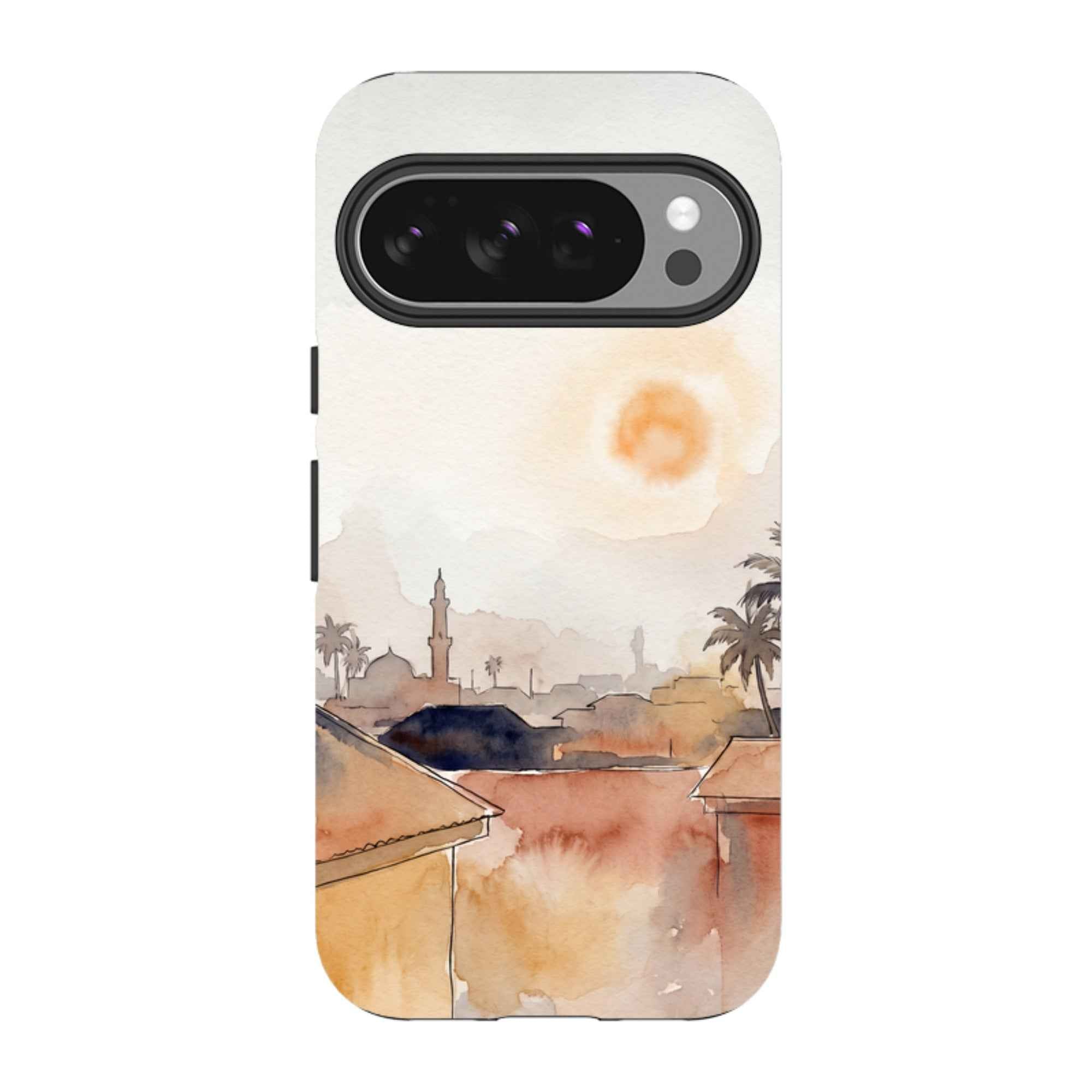 Harmattan Sky by Tobi Akinyemi — Tough Case for Google Pixel — Finnaij