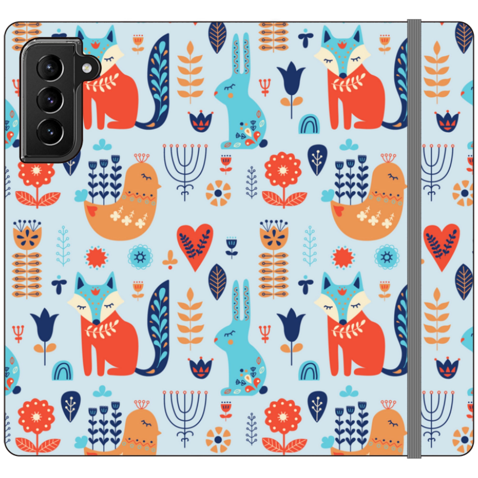 Nordic Ornament - Folio Wallet Case