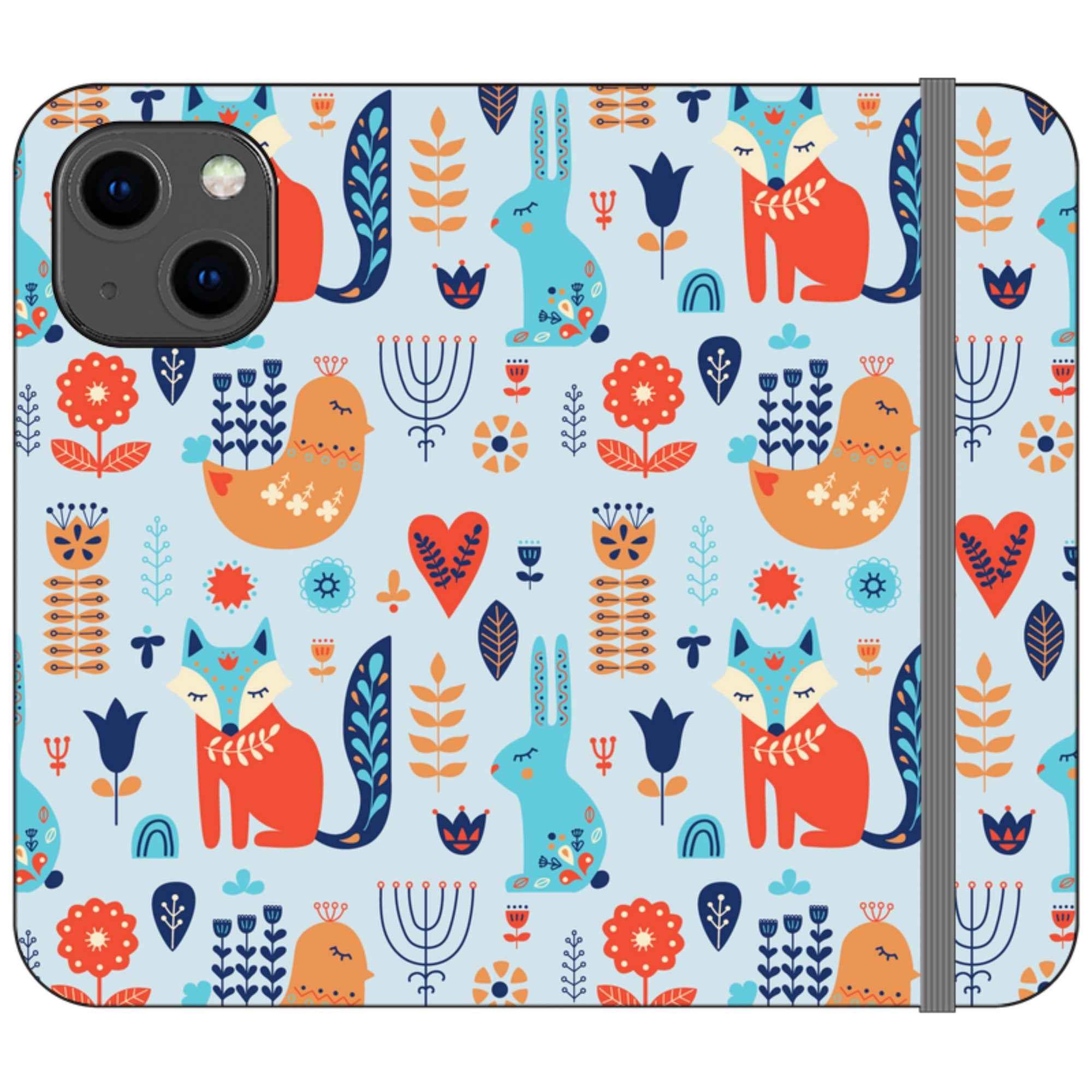 Nordic Ornament — iPhone 13 Mini Wallet Case — Finnaij