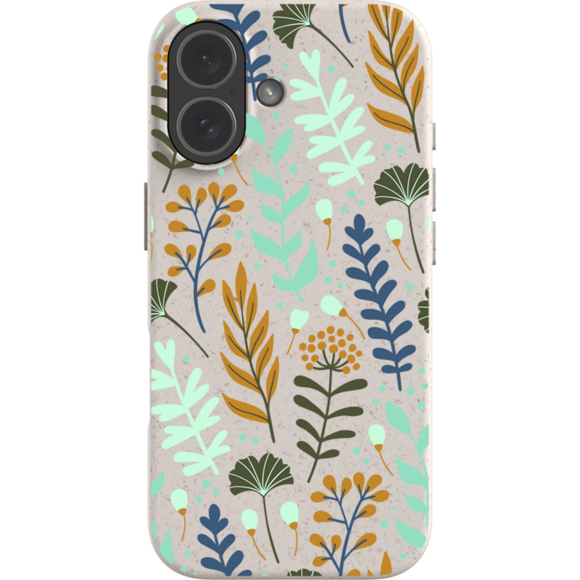 Wild Floral Natural — iPhone 17 iPhone Bio-degradable Case — Finnaij