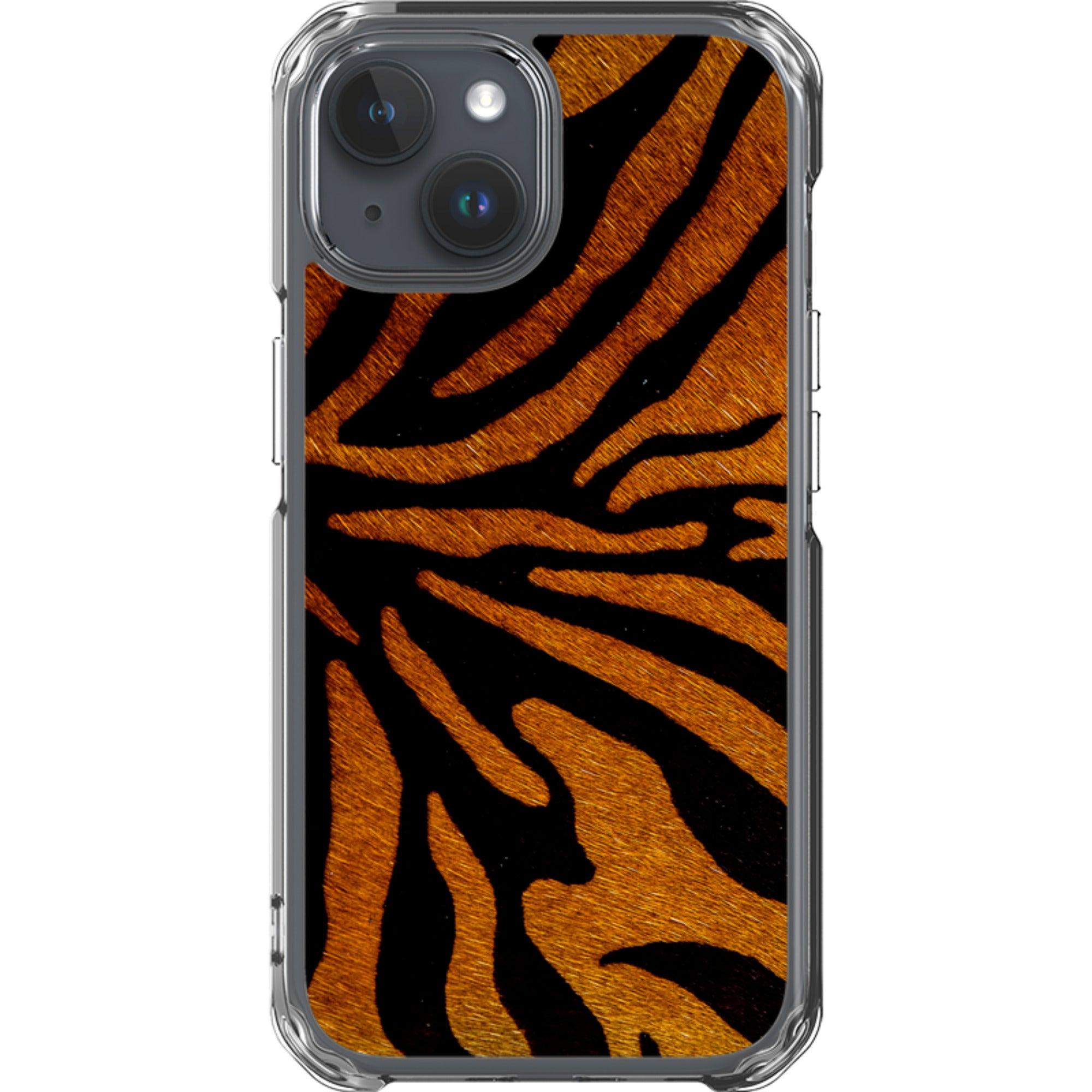 Stripes of the Wild — Apple iPhone Clear Impact Case — Finnaij