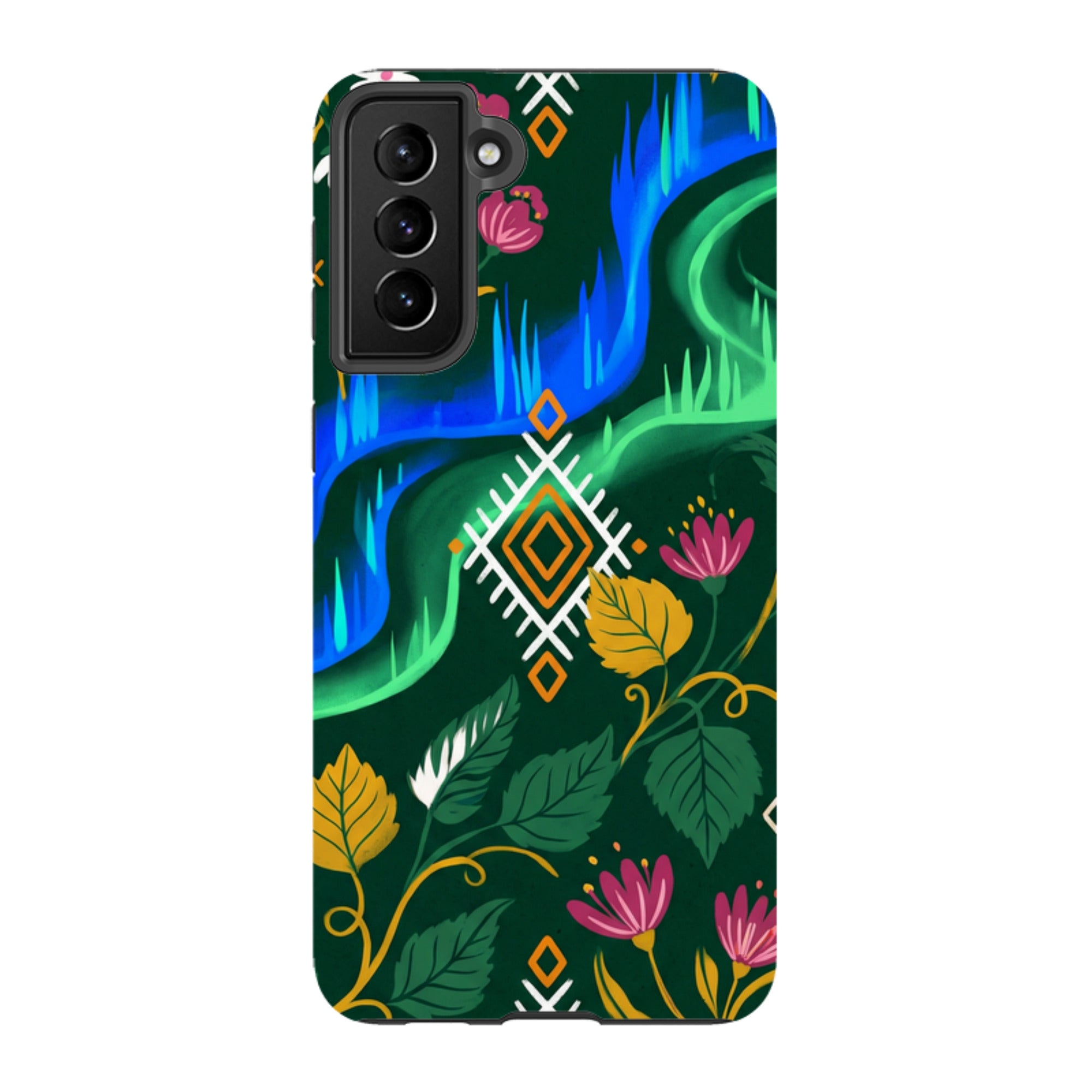 Aurora Birch Bloom by Aino Kallio — Samsung Galaxy Tough Case — Finnaij