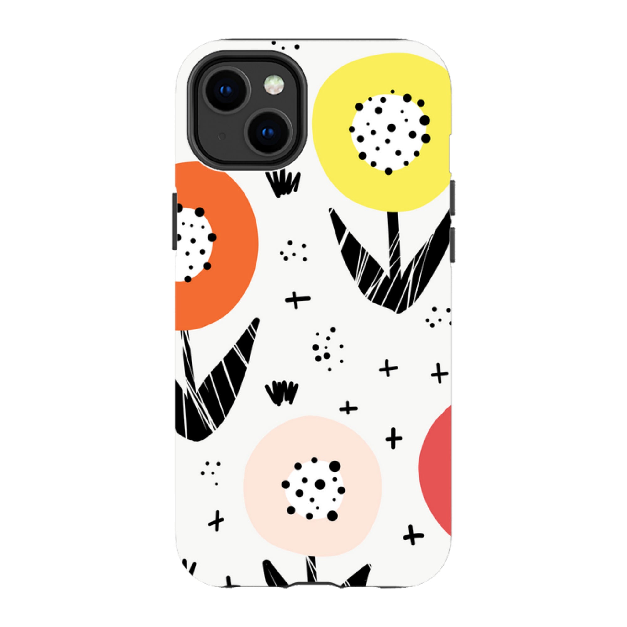 Botanical Doodle — Apple iPhone Tough Case — Finnaij