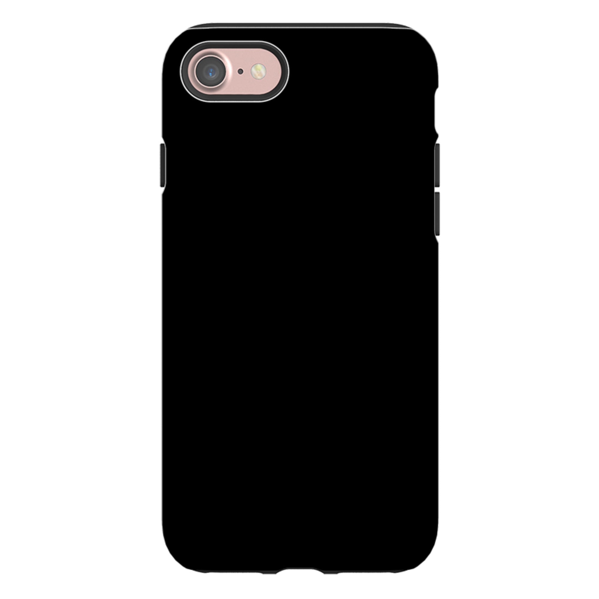 Simple Range Black - iPhone Tough Case