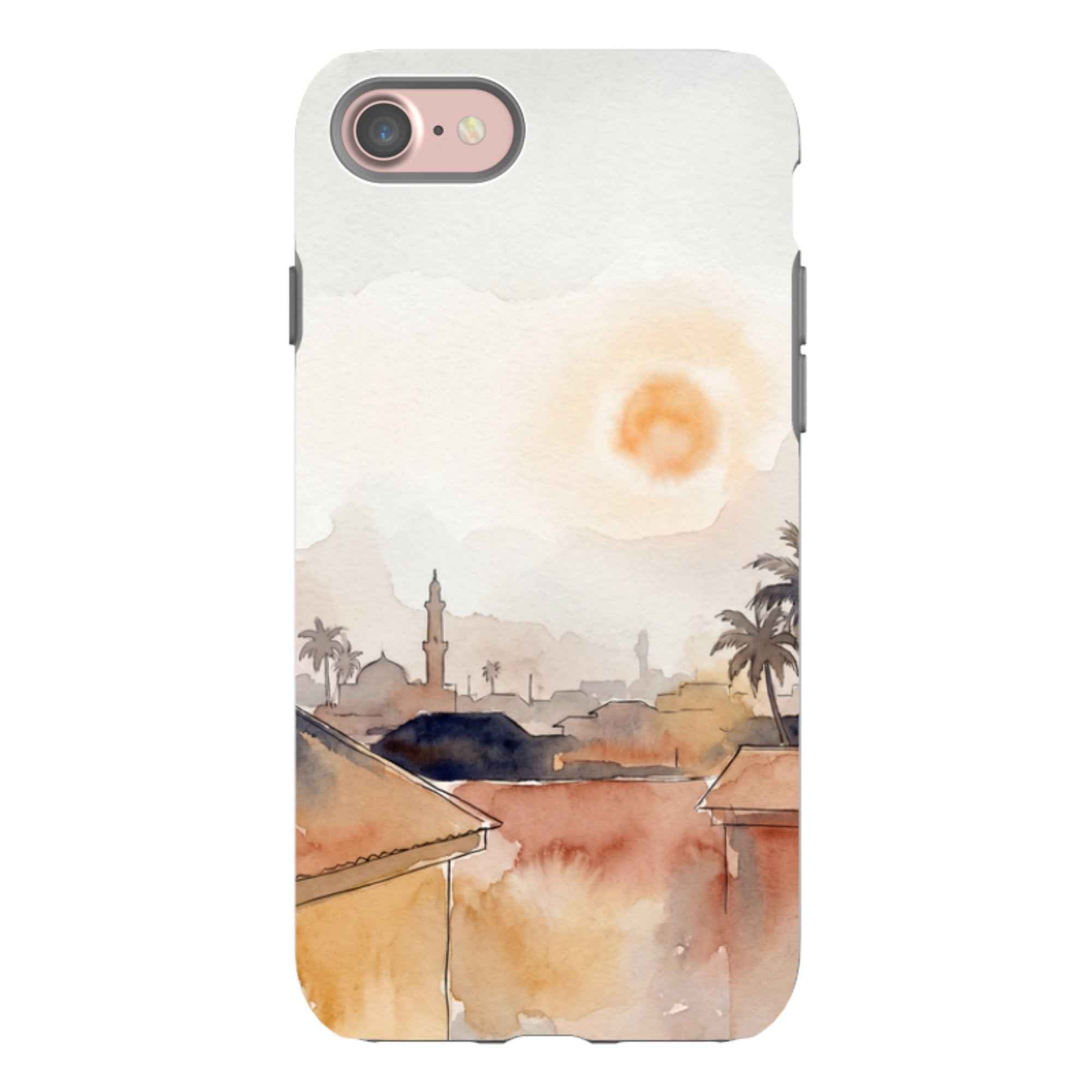 Harmattan Sky by Tobi Akinyemi - iPhone Tough Case