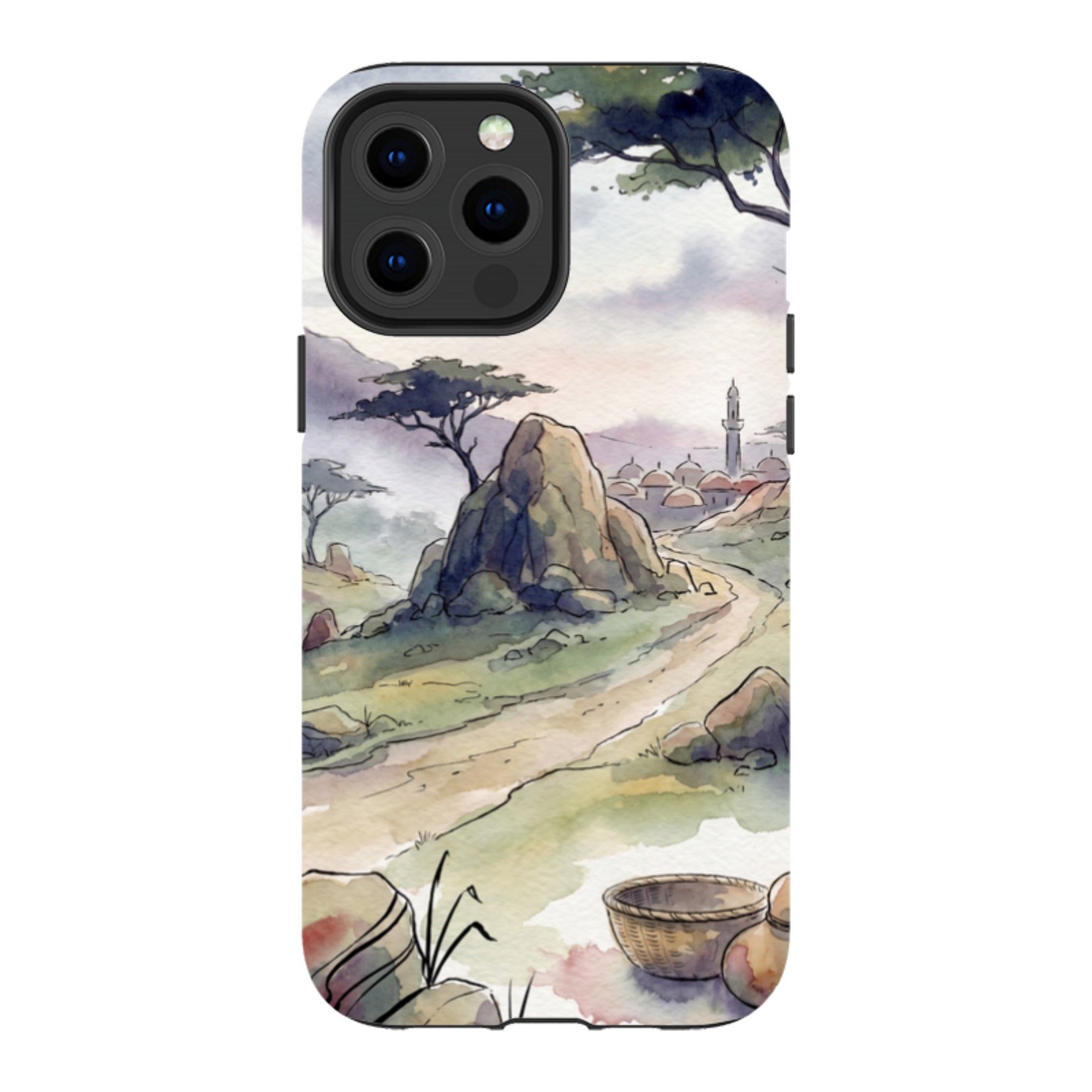 Jos Plateau Cool Light by Tobi Akinyemi — MagSafe Tough Case for iPhone — Finnaij